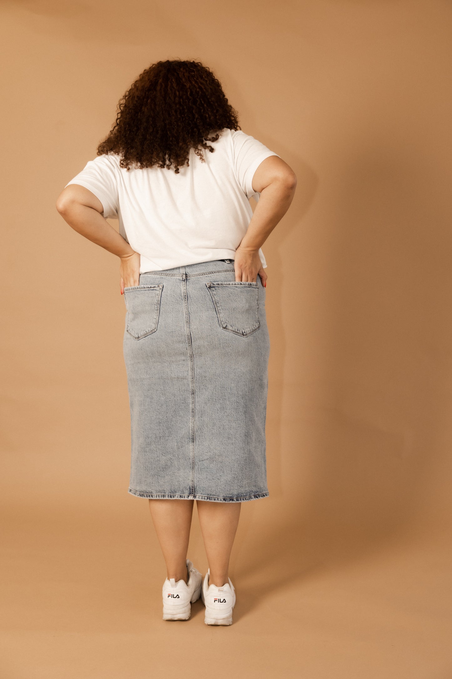 THE MADELYN DENIM - SKIRT