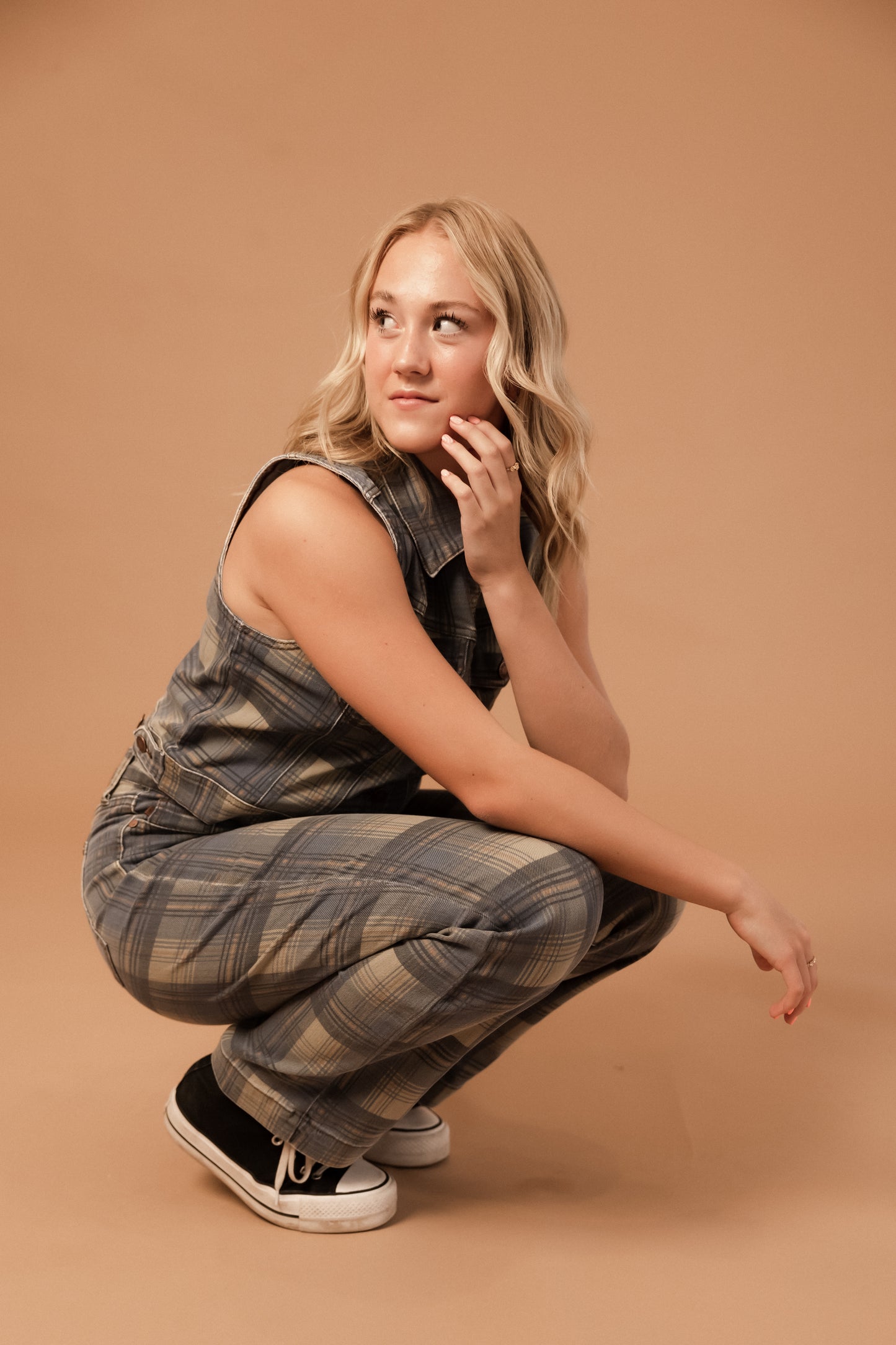 BLUEPRINT DENMIN VEST — JUDY BLUE