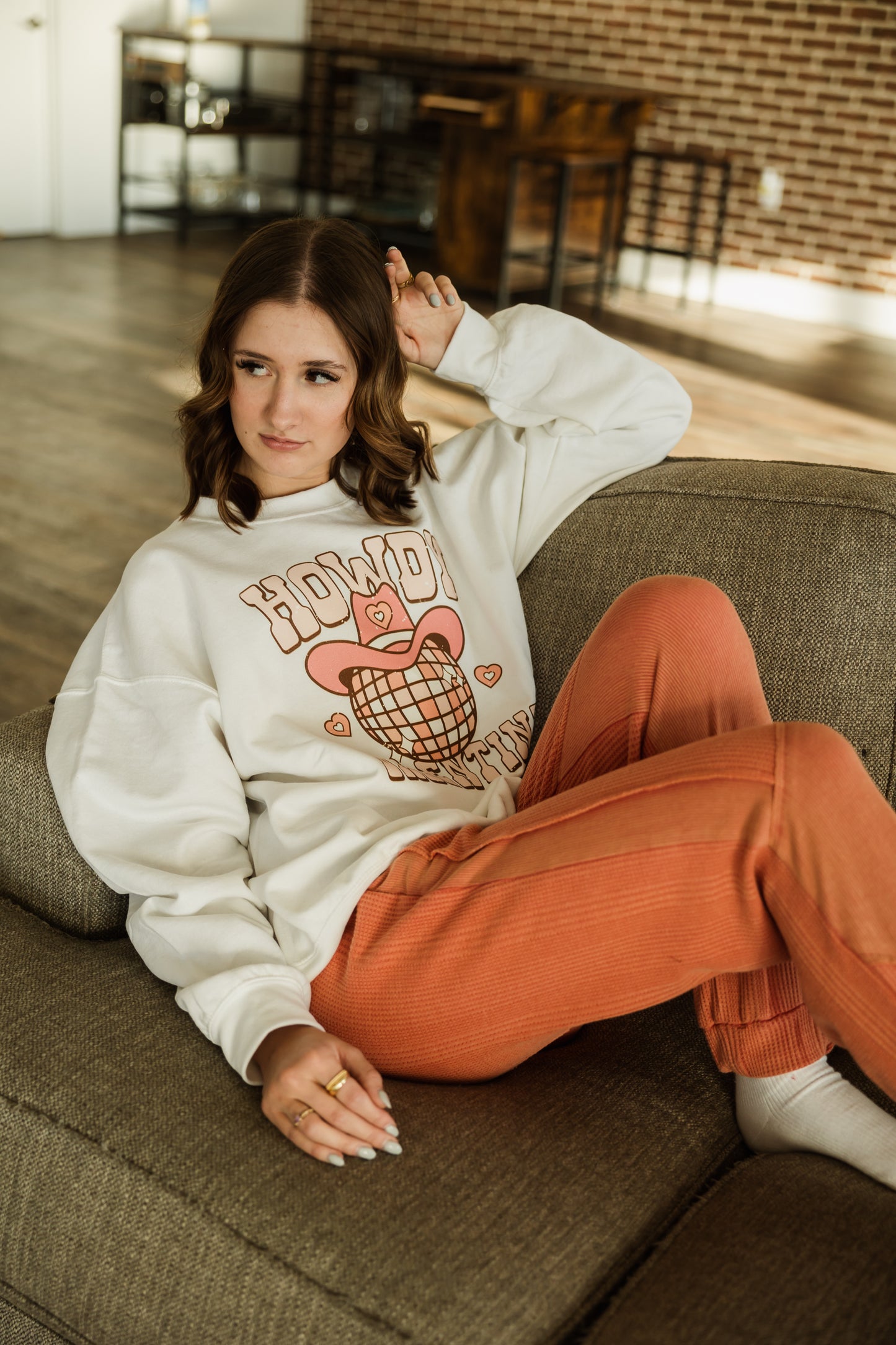 HOWDY VALENTINE CREW - FINAL SALE