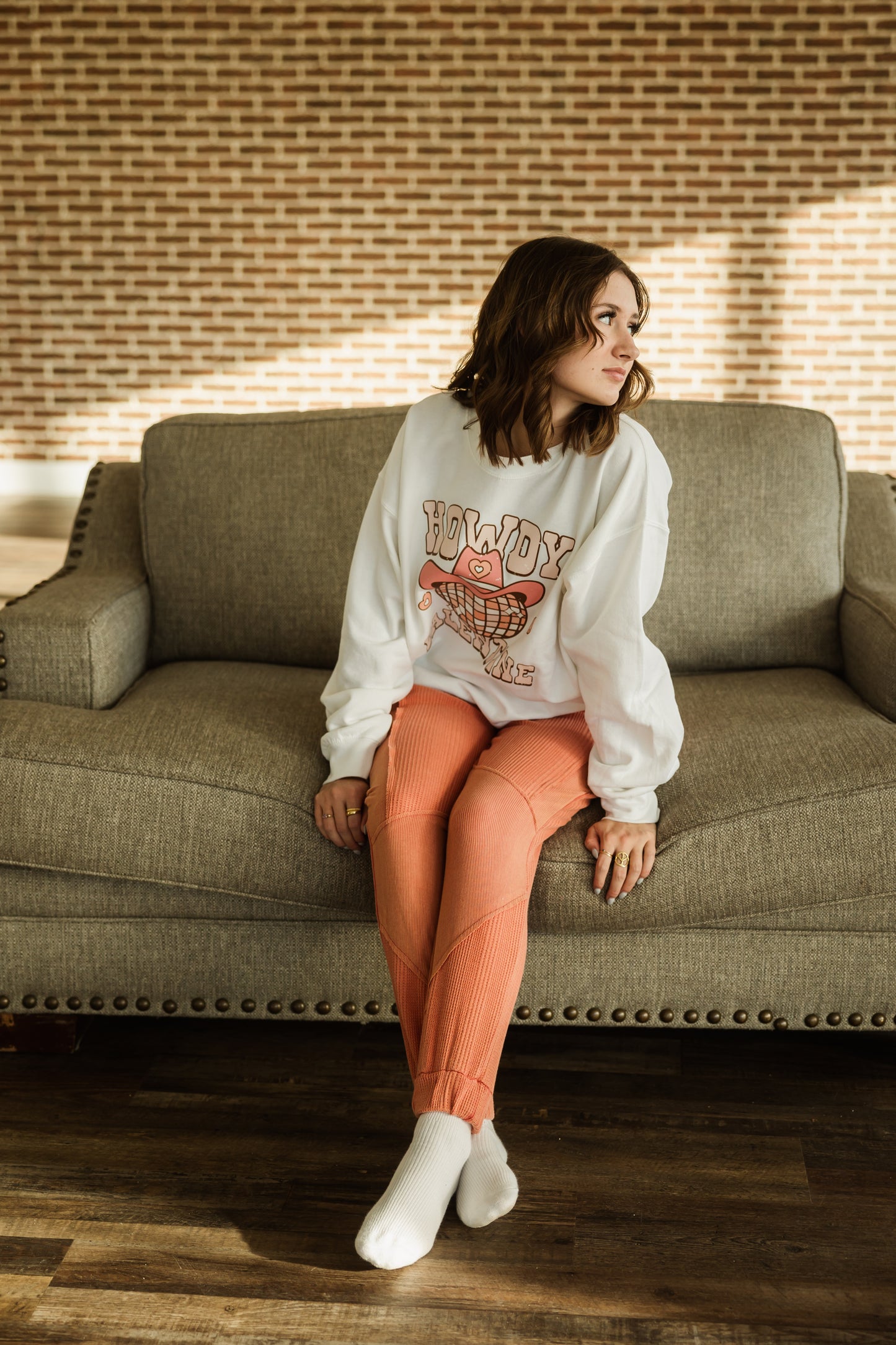 HOWDY VALENTINE CREW - FINAL SALE