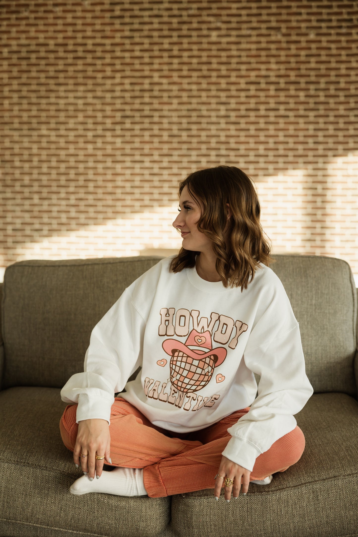 HOWDY VALENTINE CREW - FINAL SALE