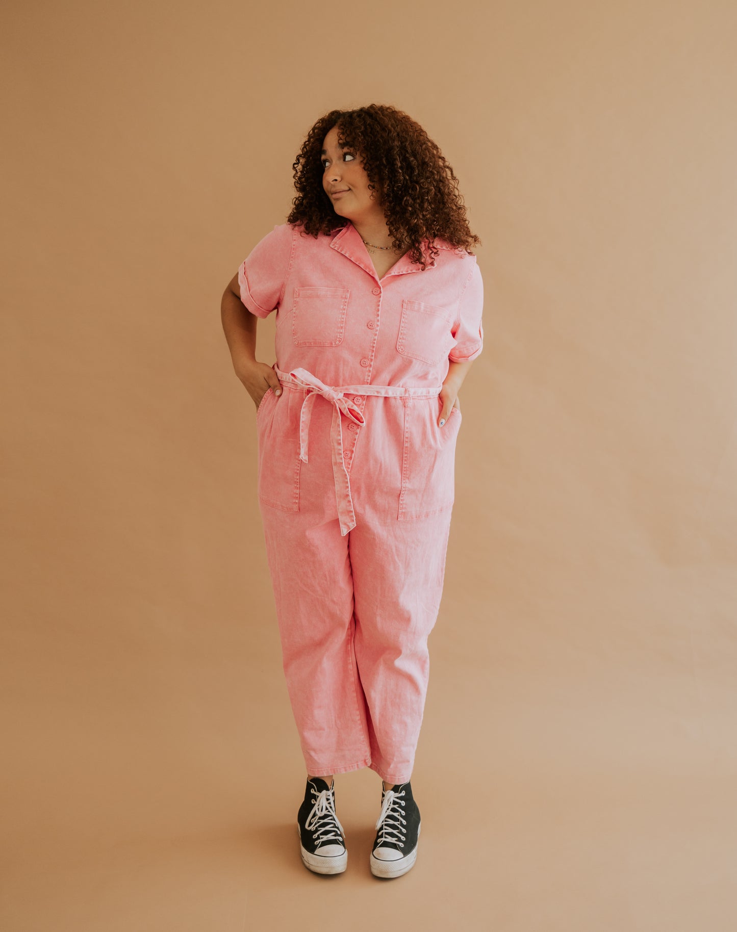 JOJO JUMPSUIT - TAFFY PINK