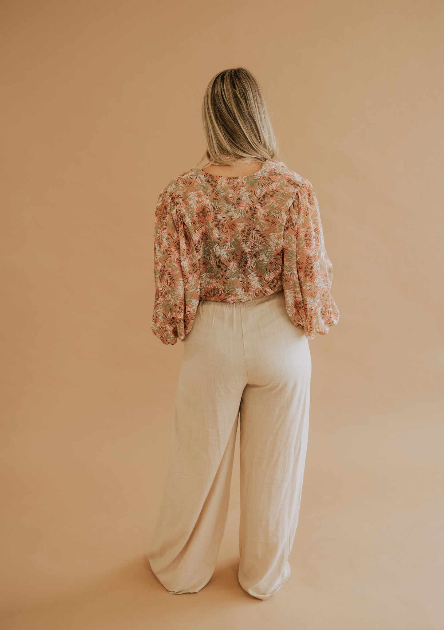 FEELINGS OF SPRING TIE TOP