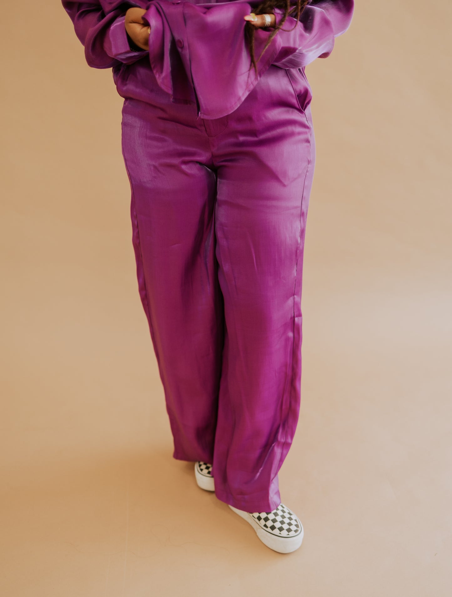 GIGI SATIN SET PANTS - FINAL SALE