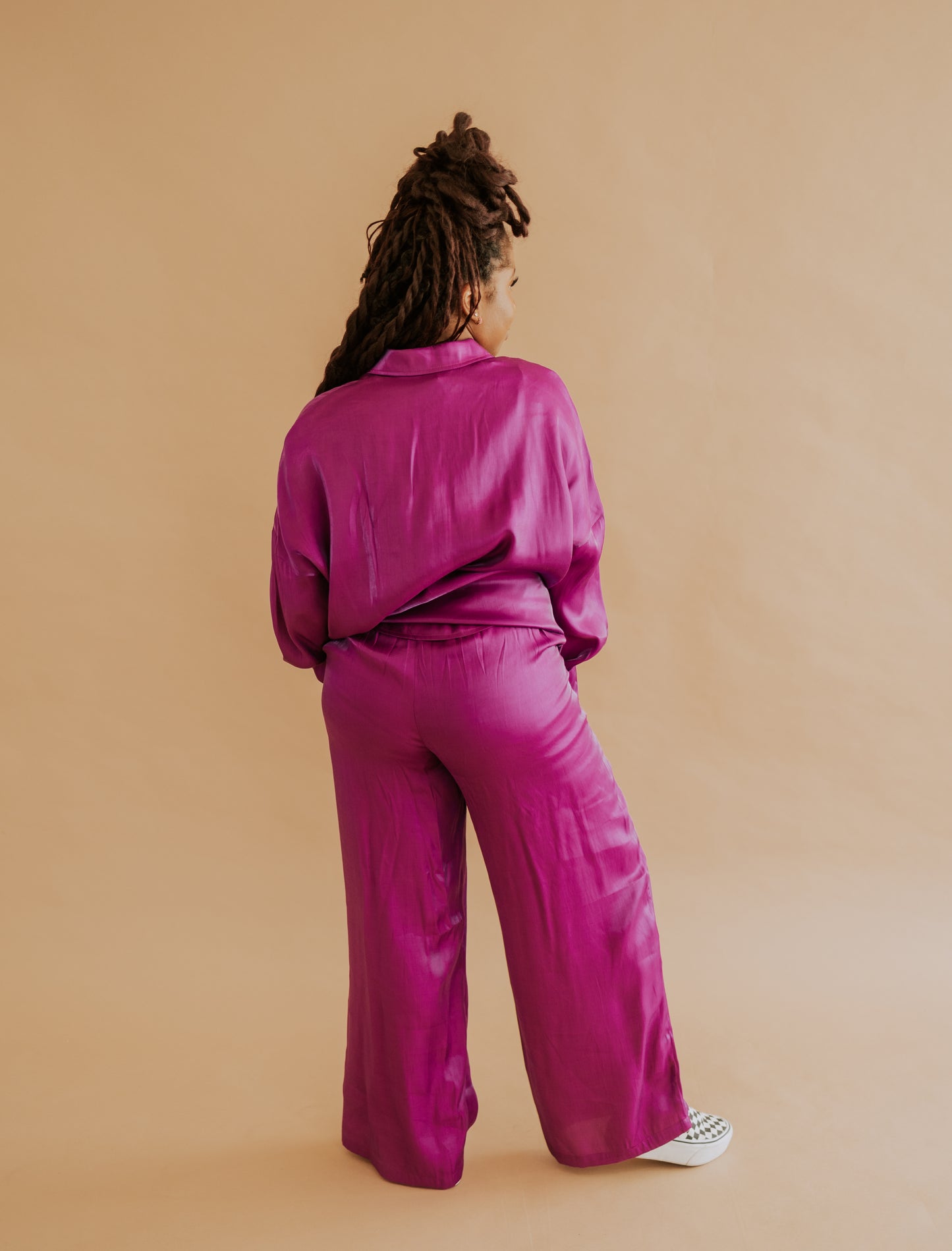 GIGI SATIN SET TOP - FINAL SALE