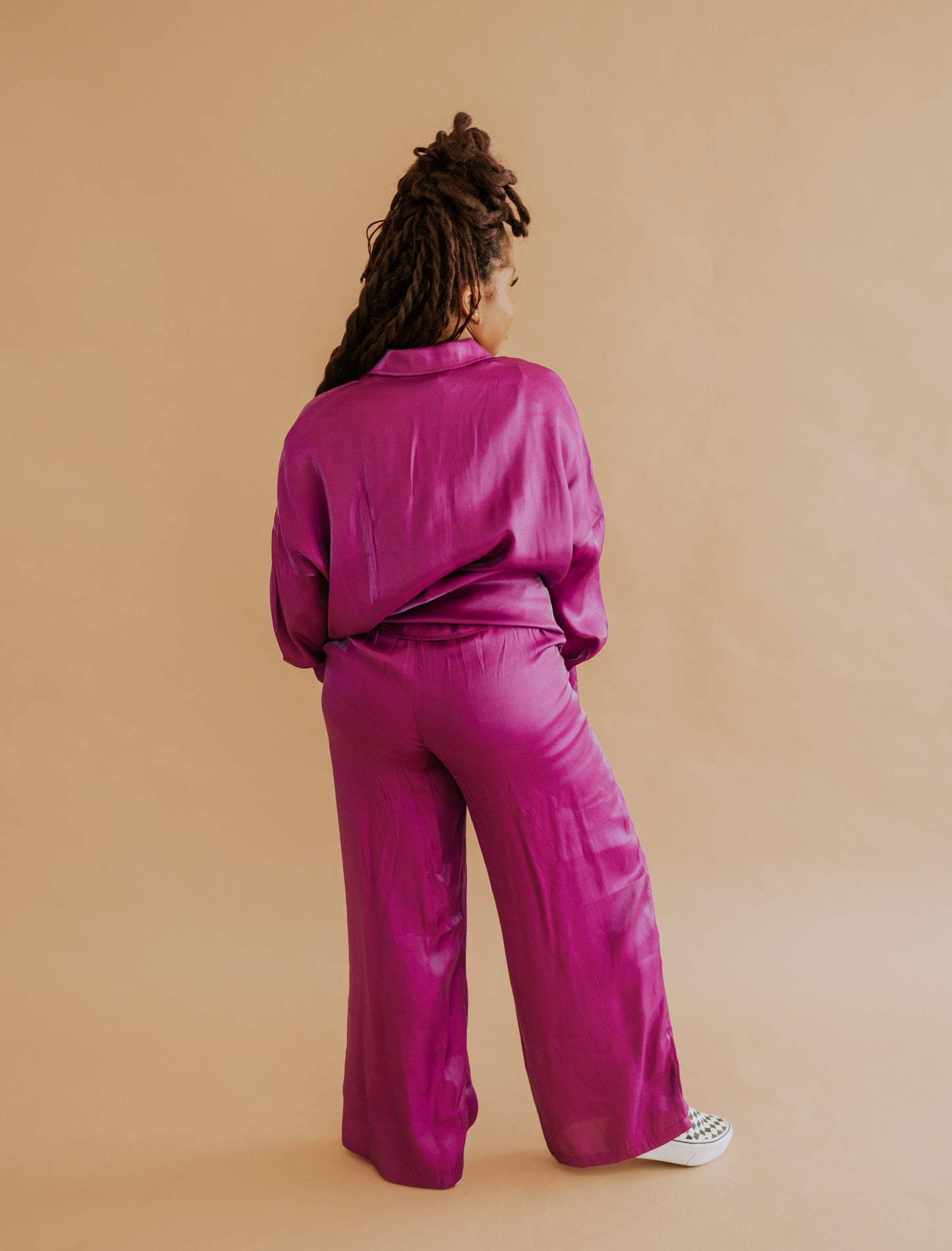 GIGI SATIN SET PANTS - FINAL SALE