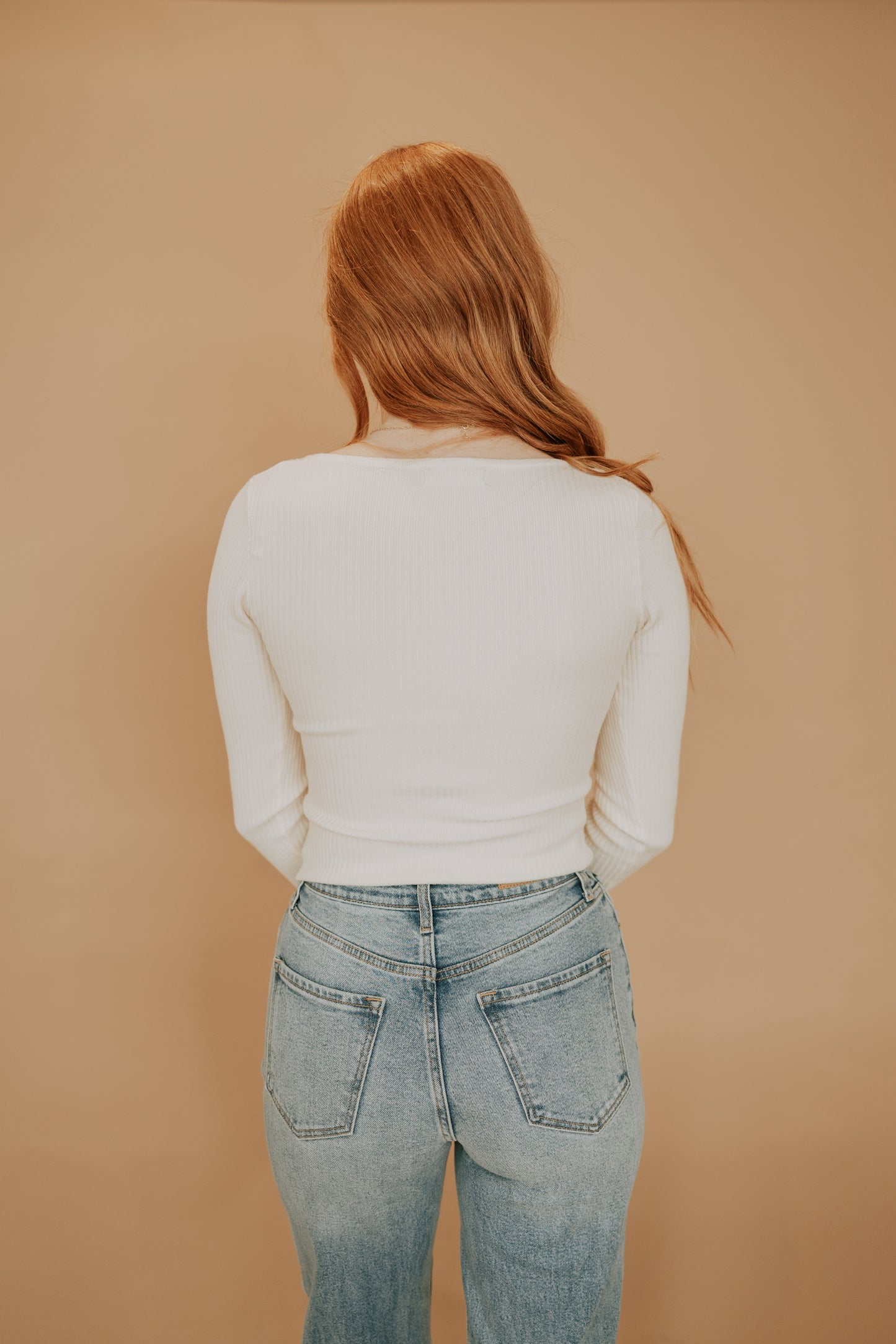 SELENA SQUARE NECK - WHITE