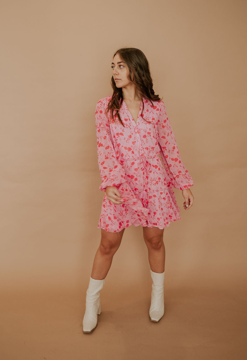 PRETTY IN PINK MINI DRESS