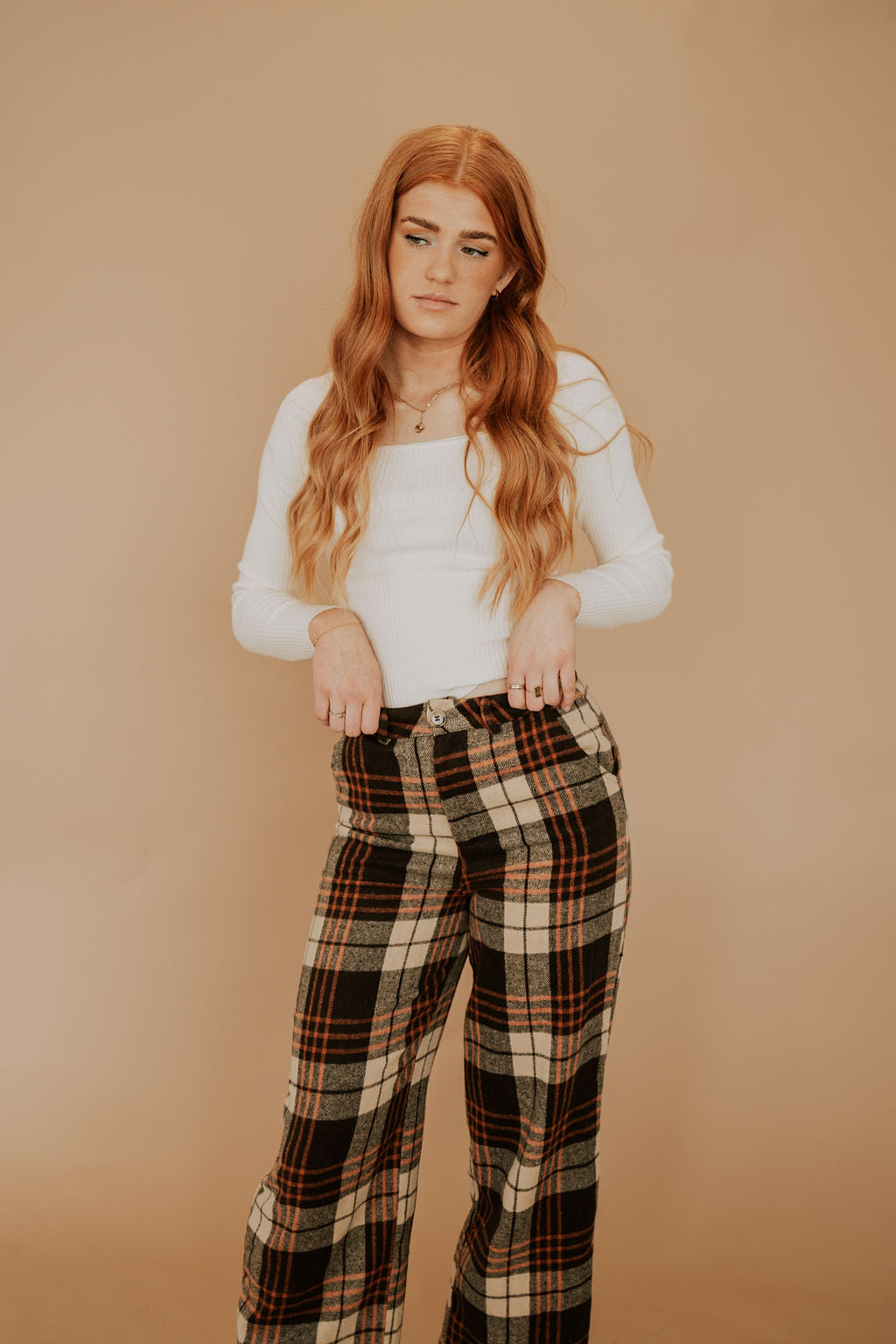 ORCHARD PLAID PANTS