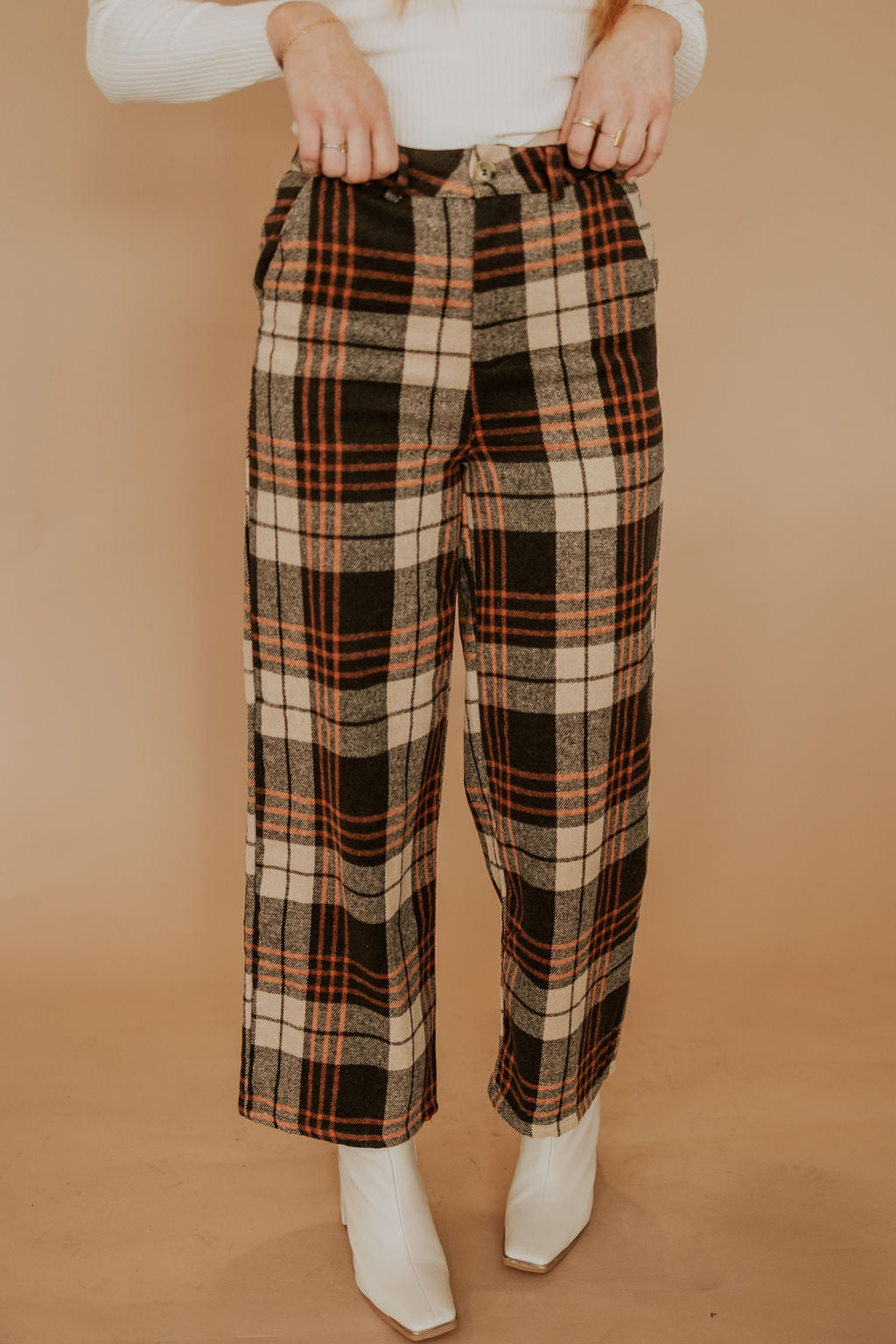 ORCHARD PLAID PANTS