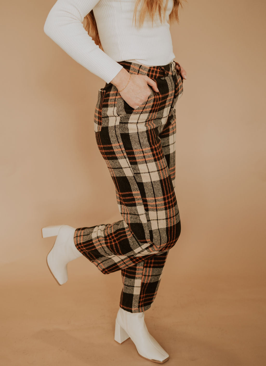 ORCHARD PLAID PANTS