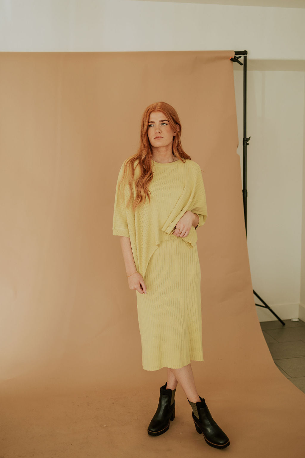 LEVEL UP (SET) DRESS - LIME