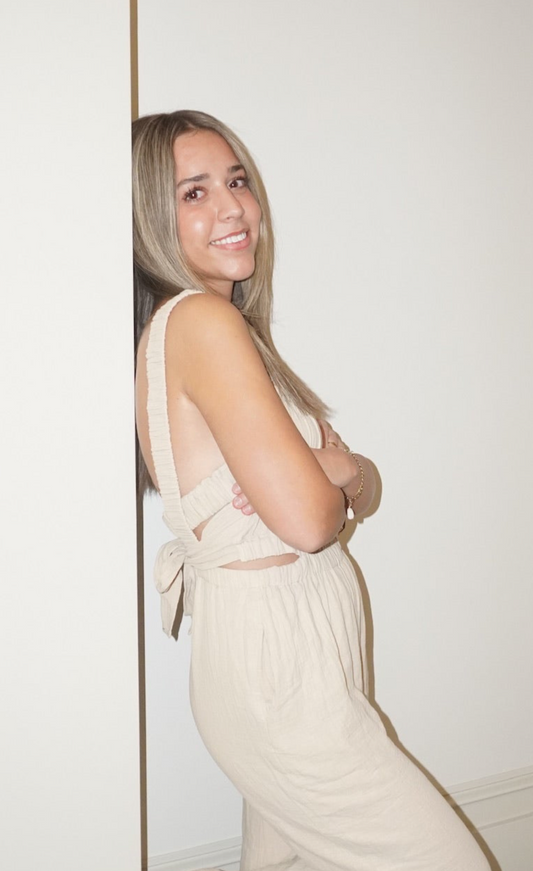 TIED AND TRUE - JUMPSUIT