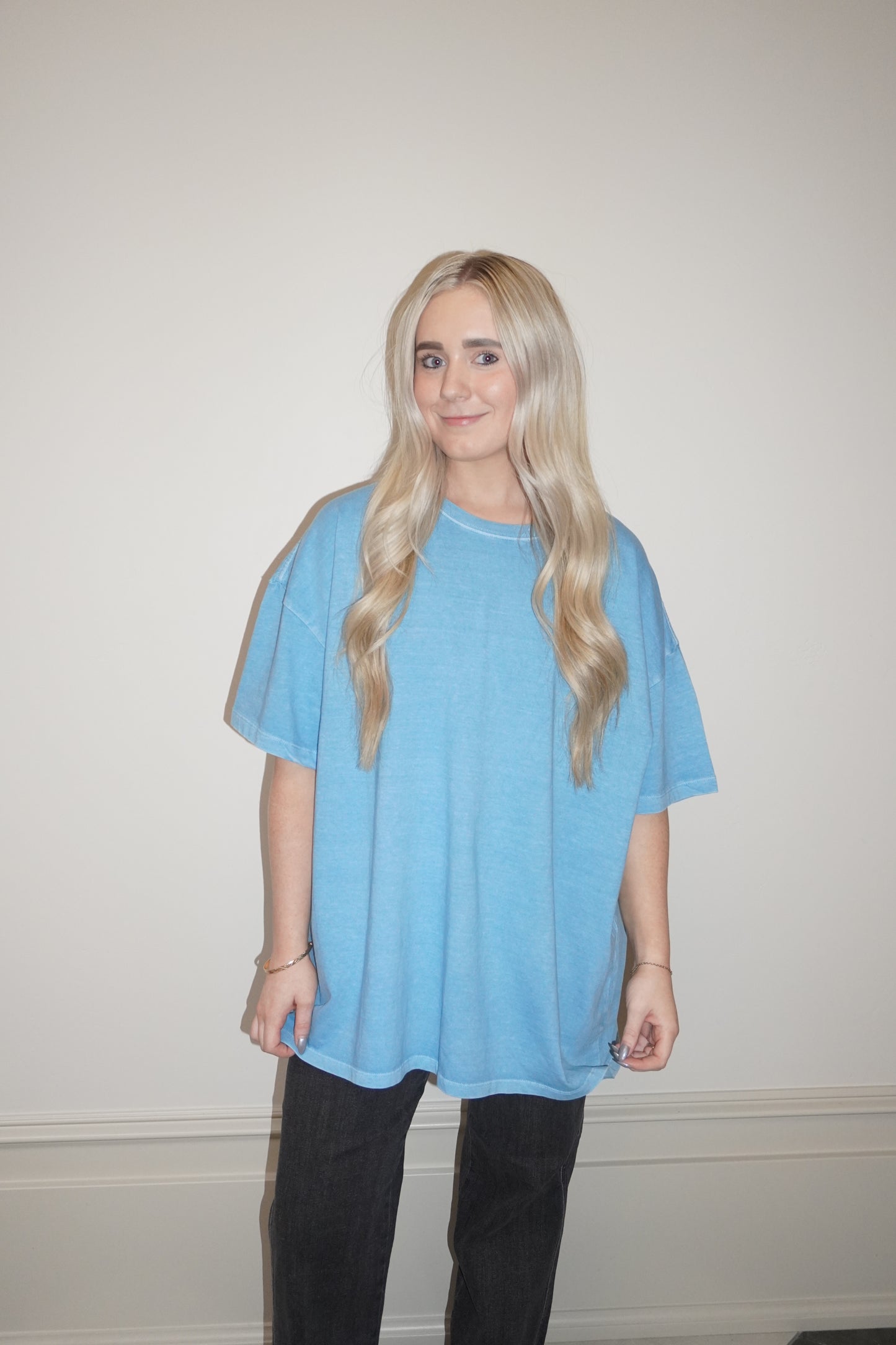 EVERYDAY TEE - ELECTRIC BLUE