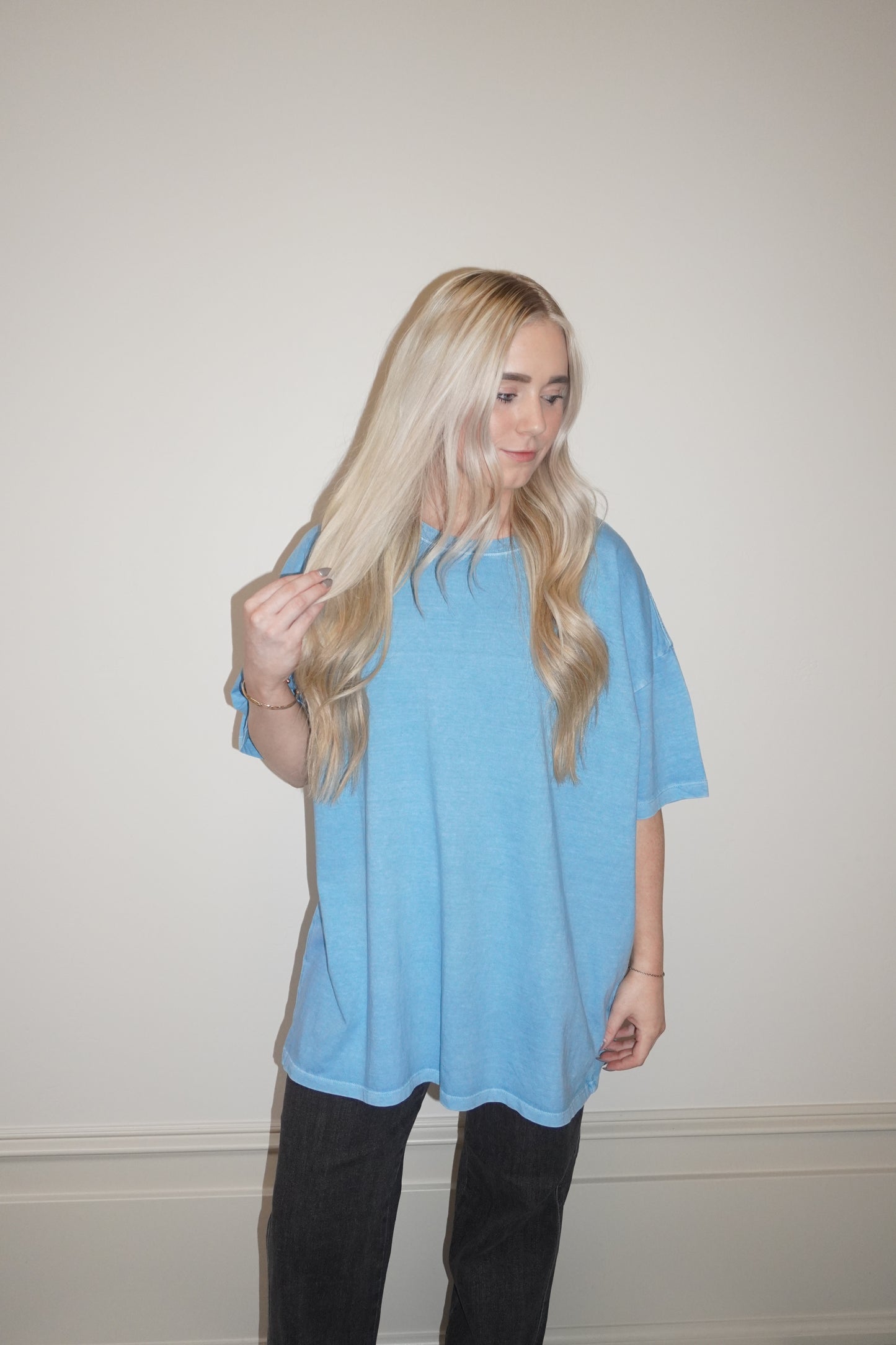 EVERYDAY TEE - ELECTRIC BLUE