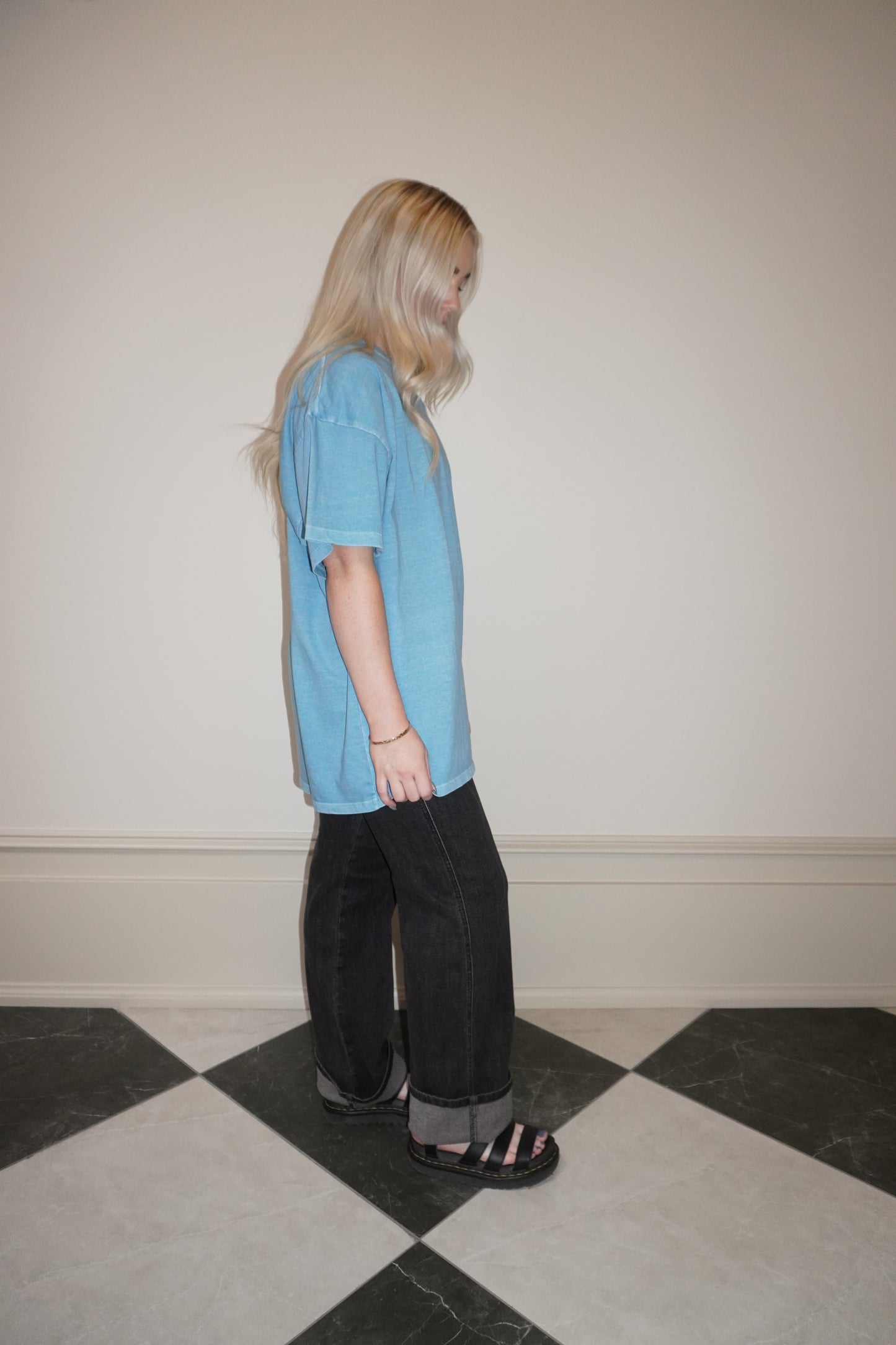 EVERYDAY TEE - ELECTRIC BLUE