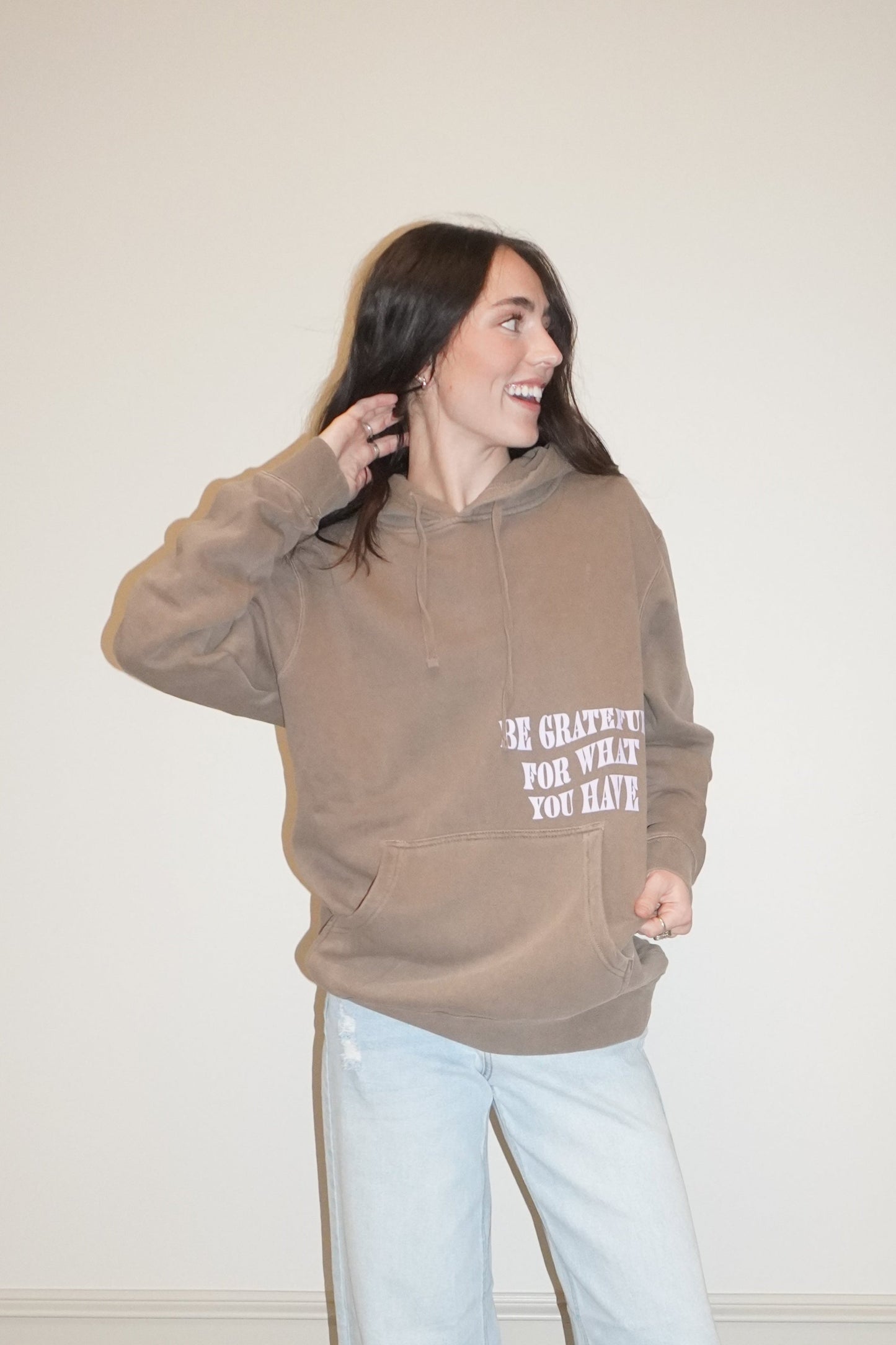 THANKFUL GRATEFUL BLEST - HOODIE