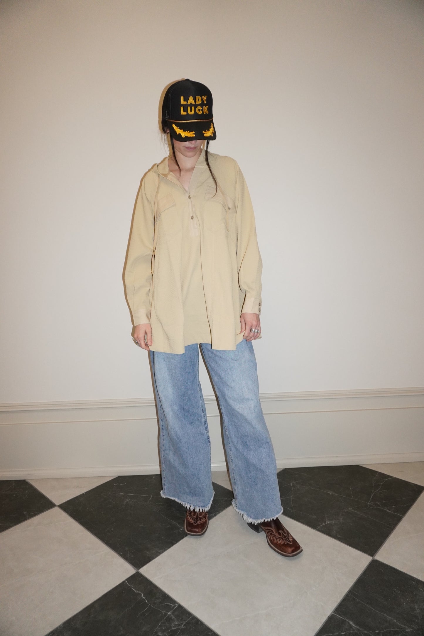 HONEY BUTTER HOODED - JACKET