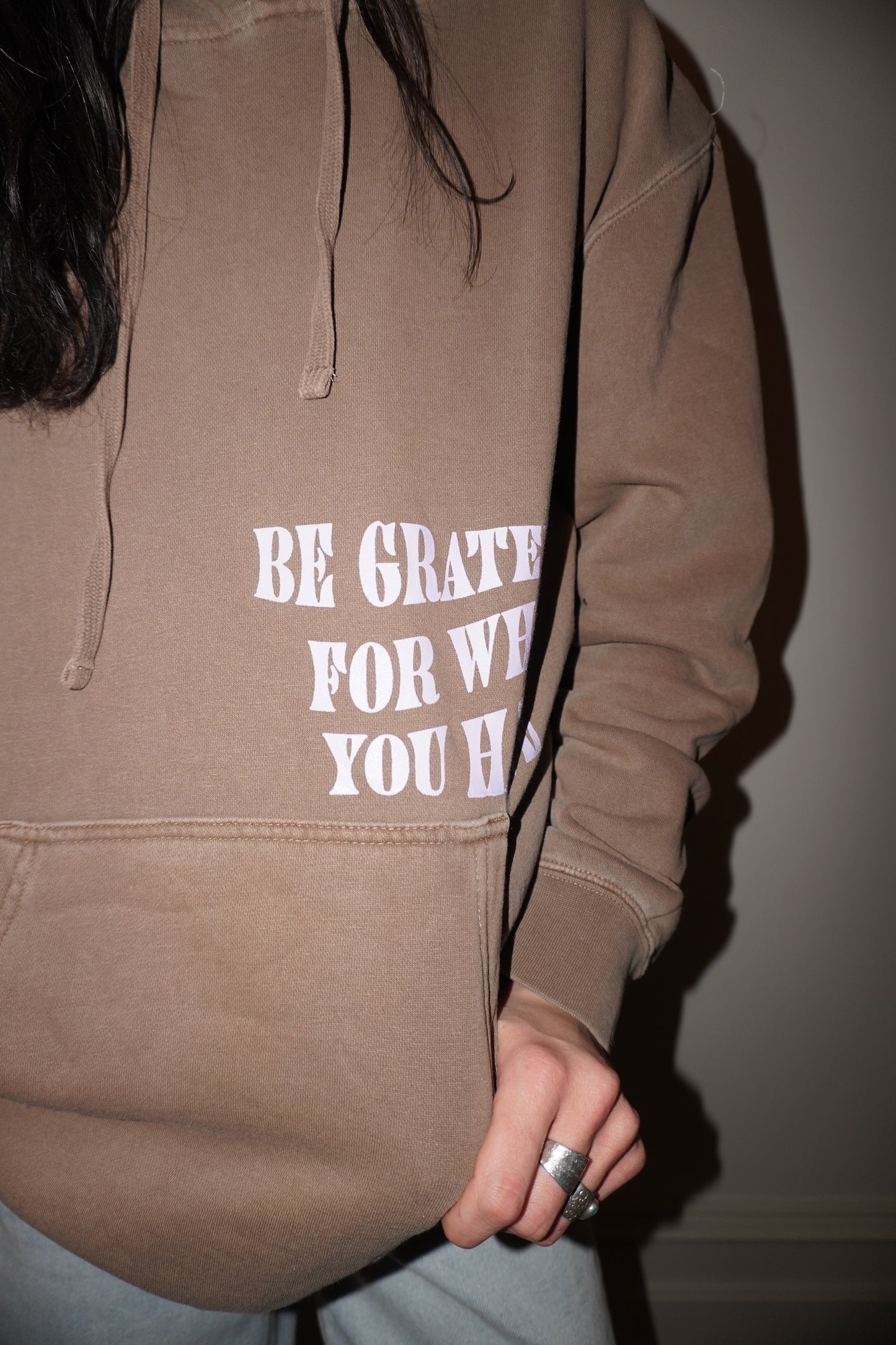 THANKFUL GRATEFUL BLEST - HOODIE