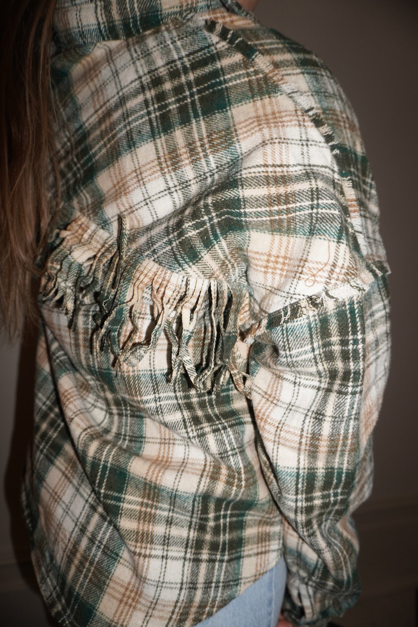 CHRISTMAS TREE FARM FRINGE - FLANNEL