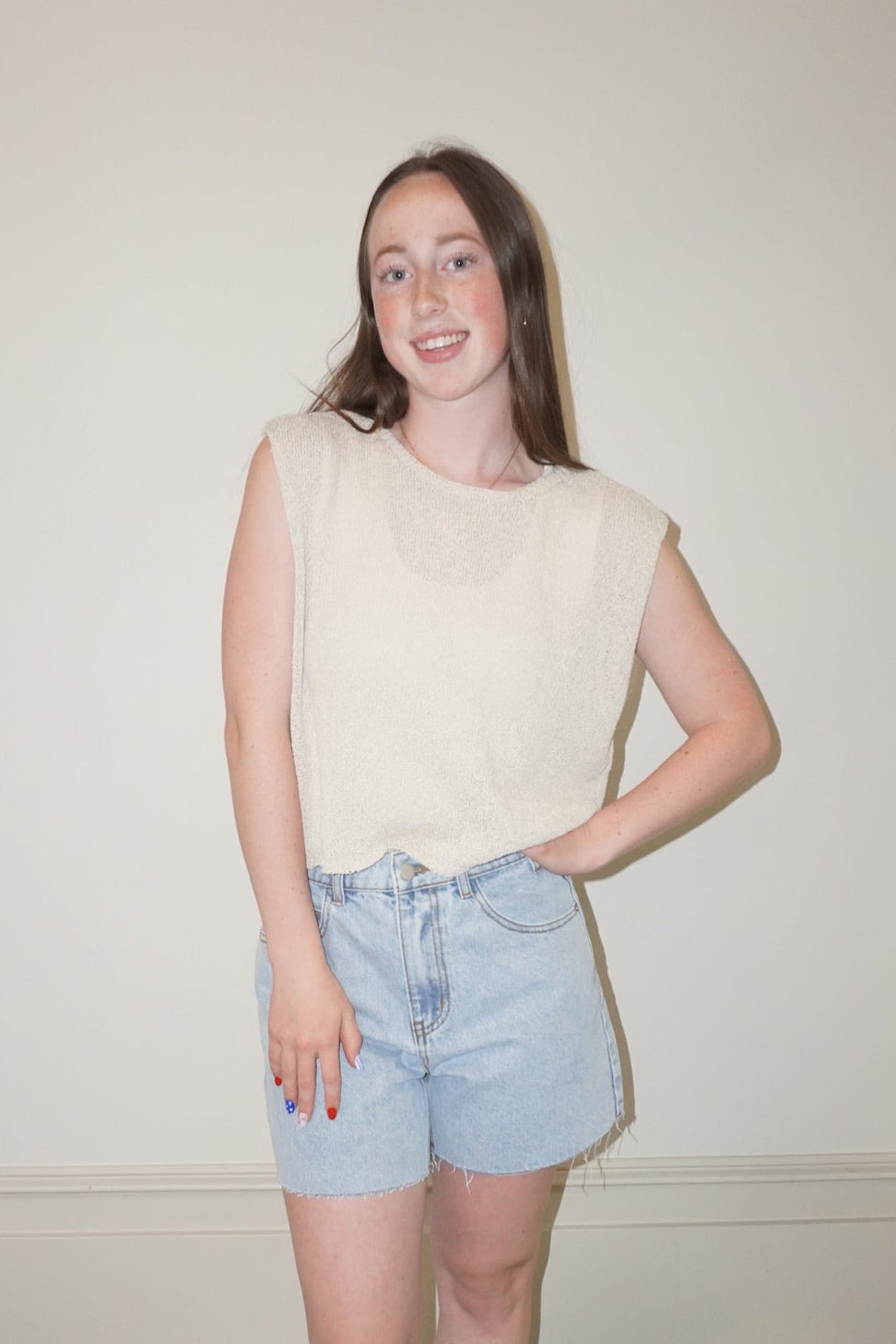 CAP IT OFF - SWEATER TANK