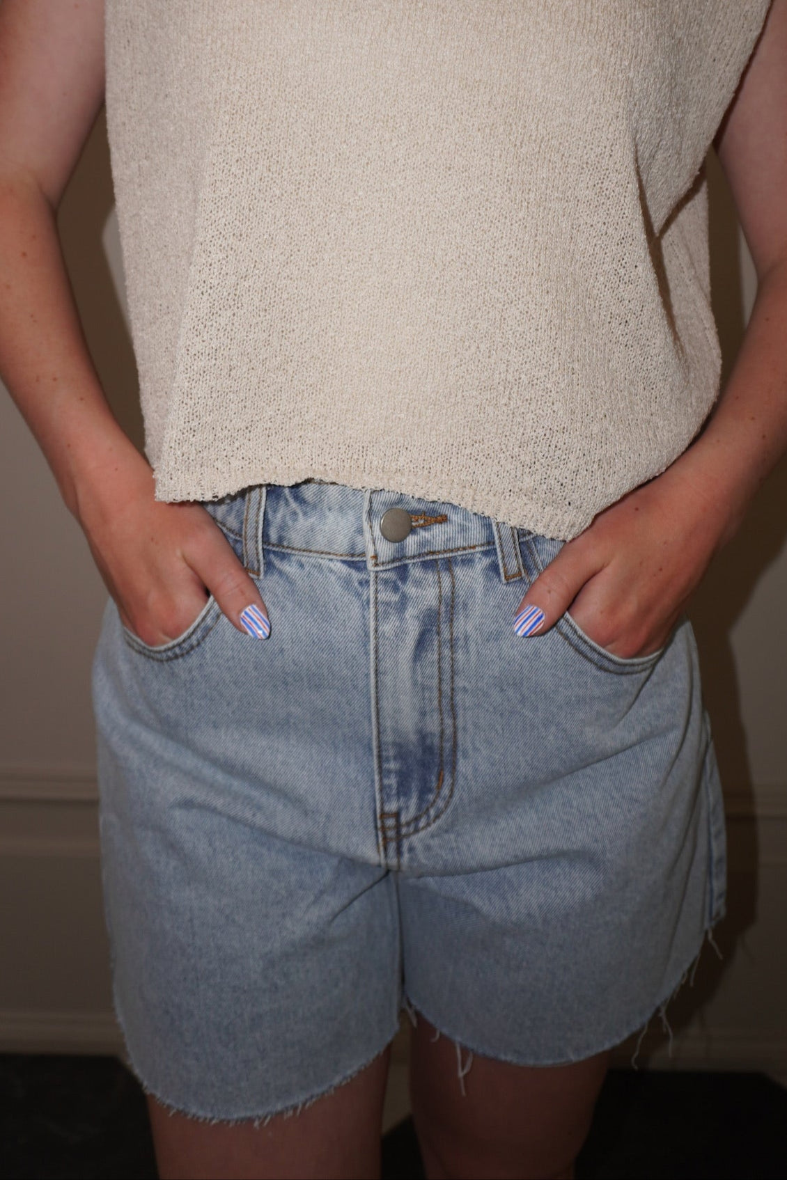 WEEKEND WANDERER - DENIM SHORTS
