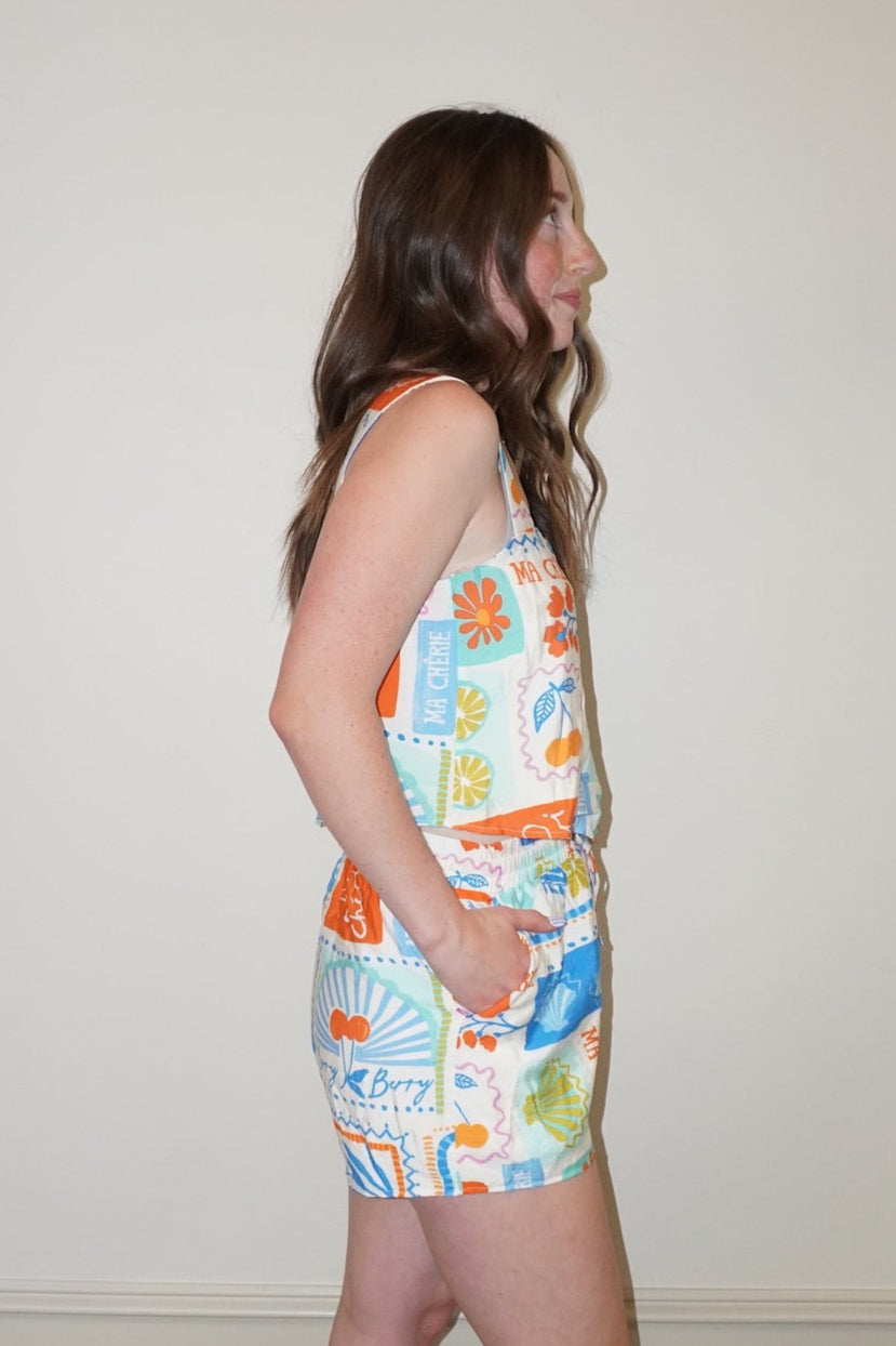 MA CHERIE MOSAIC (SET) - SHORTS