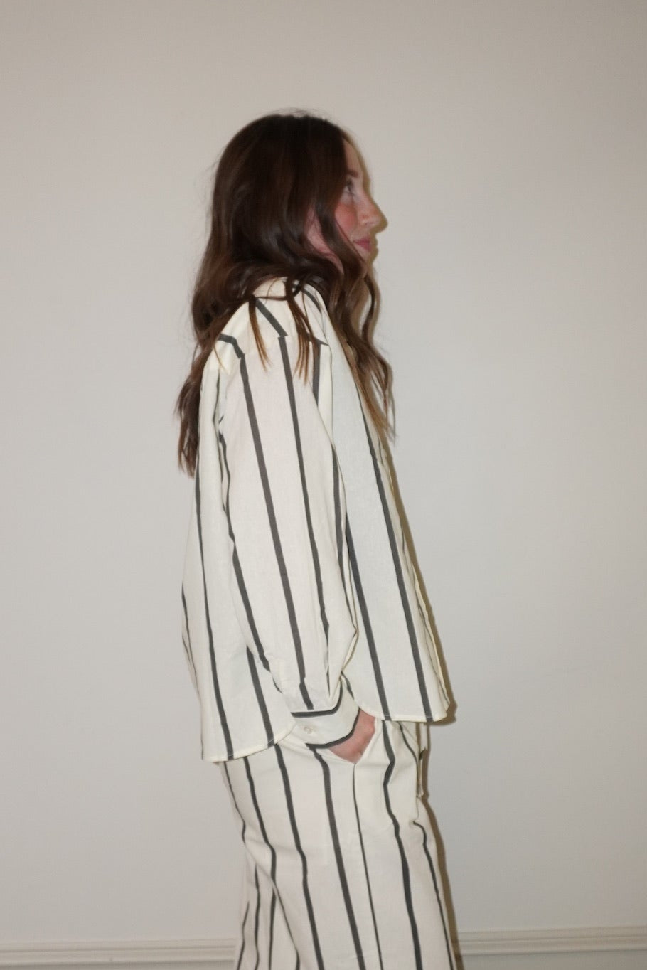 SALT AND PEPPER (SET) - STRIPE TOP