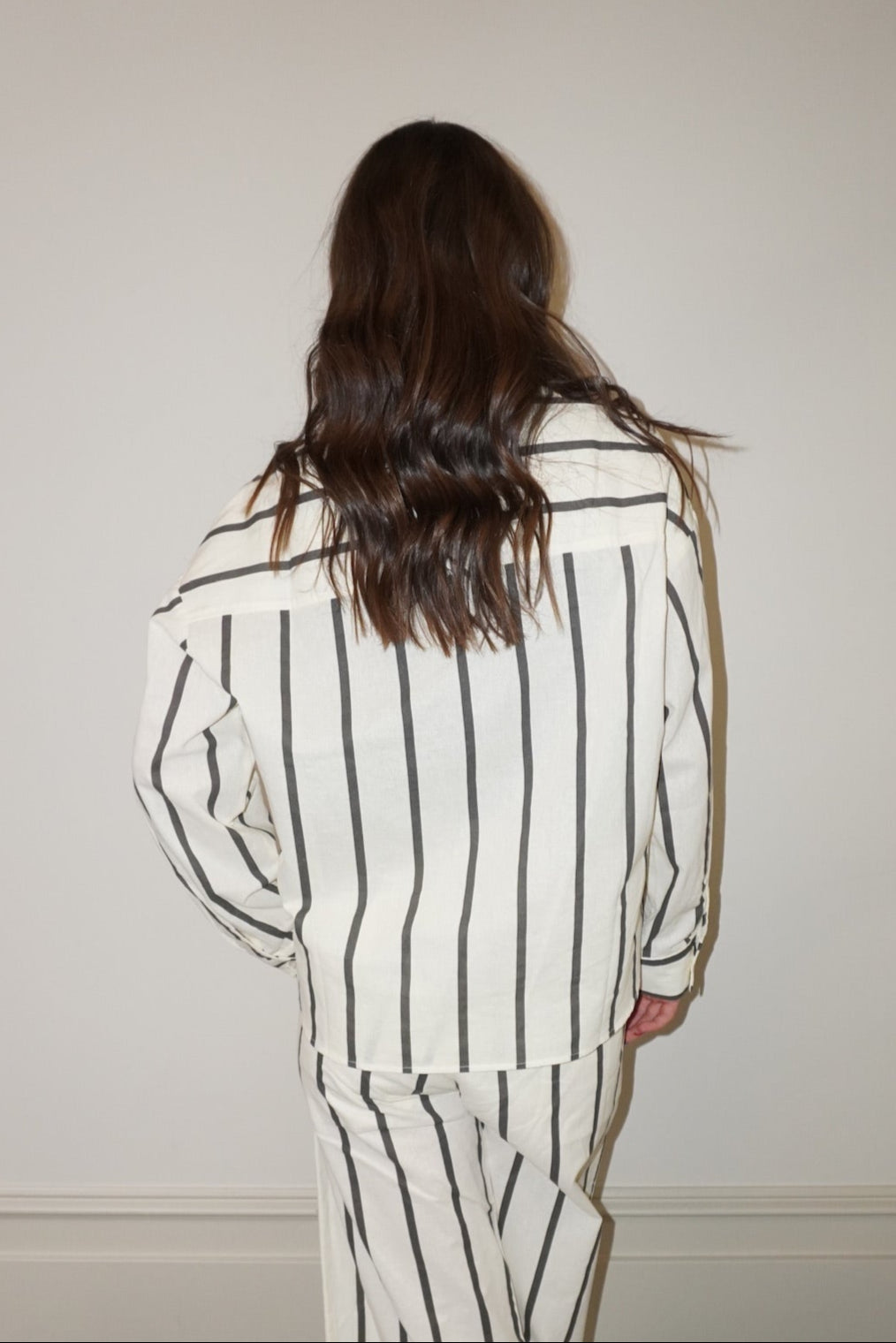 SALT AND PEPPER (SET) - STRIPE TOP