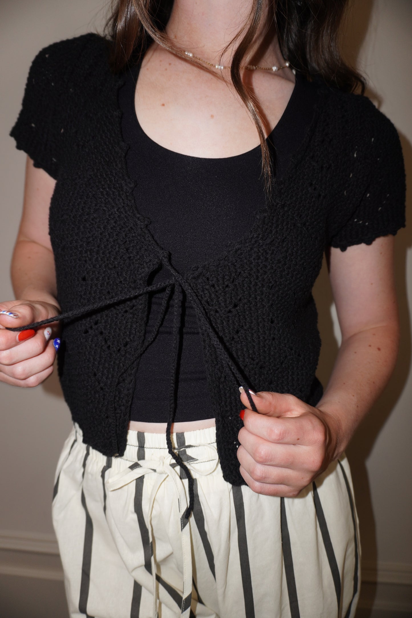 TILLY - TIE TOP