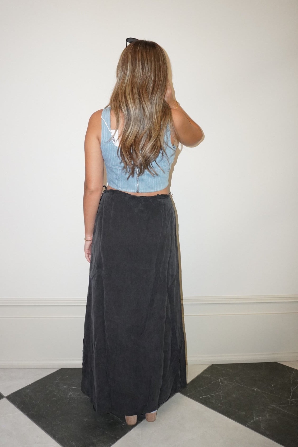 THAT'S A WRAP - MIDI SKIRT