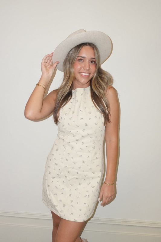 WHISKEY AND WILDFLOWERS - MINI DRESS