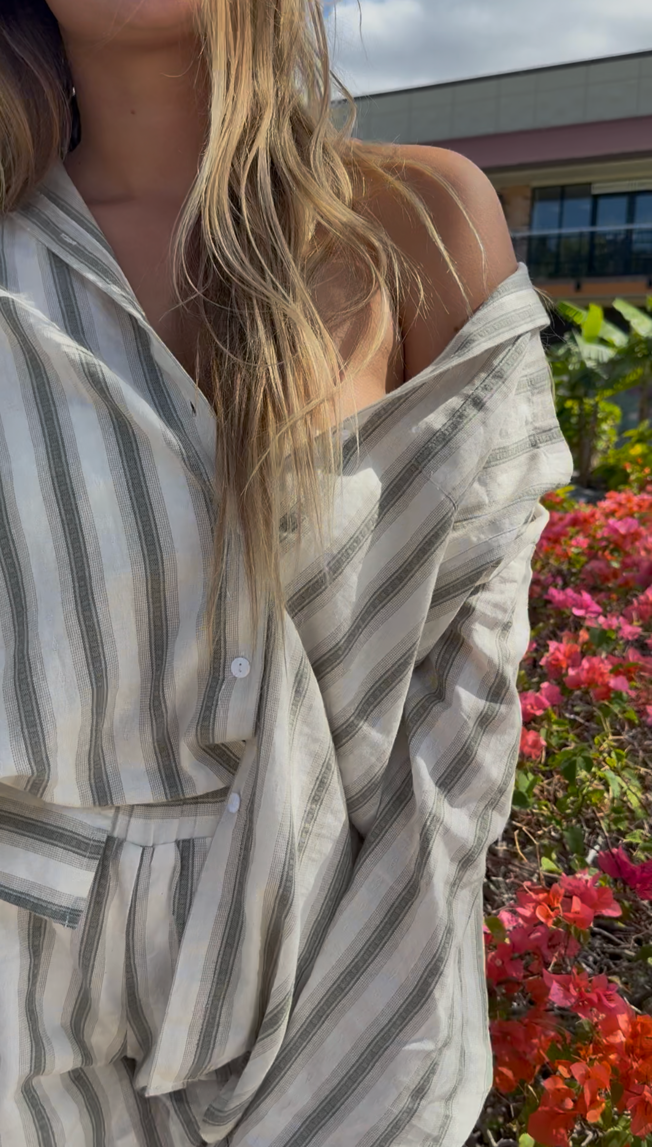 SARASOTA STRIPE (SET) - SHORTS