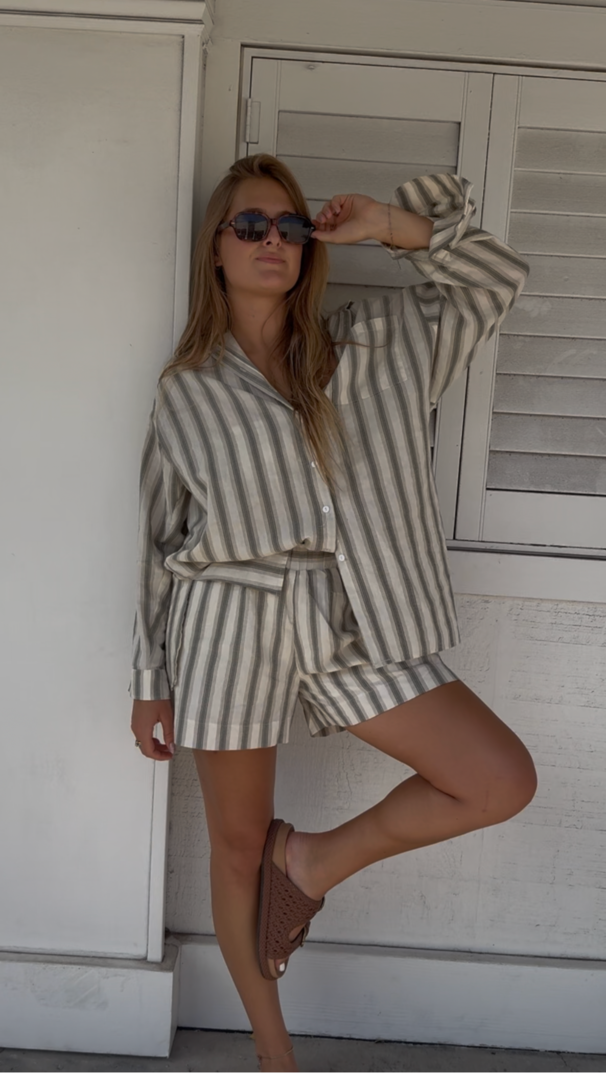 SARASOTA STRIPE (SET) - SHORTS