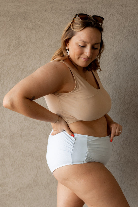 BEACH YOU TO IT (REVERSIBLE) BIKINI TOP - FINAL SALE