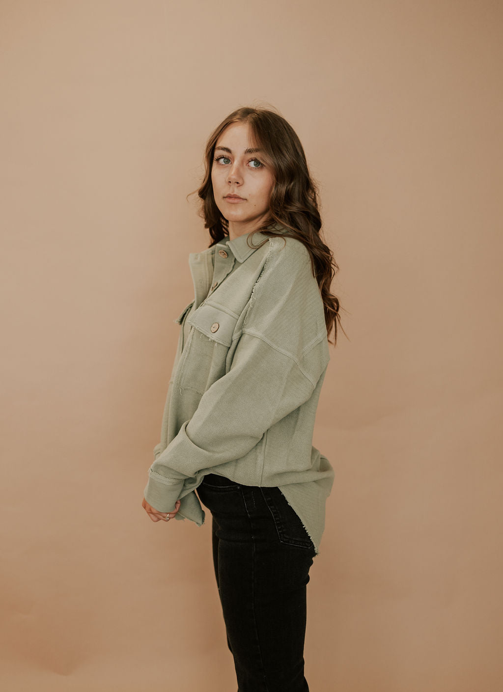 CHATEAU PULL OVER - FERN