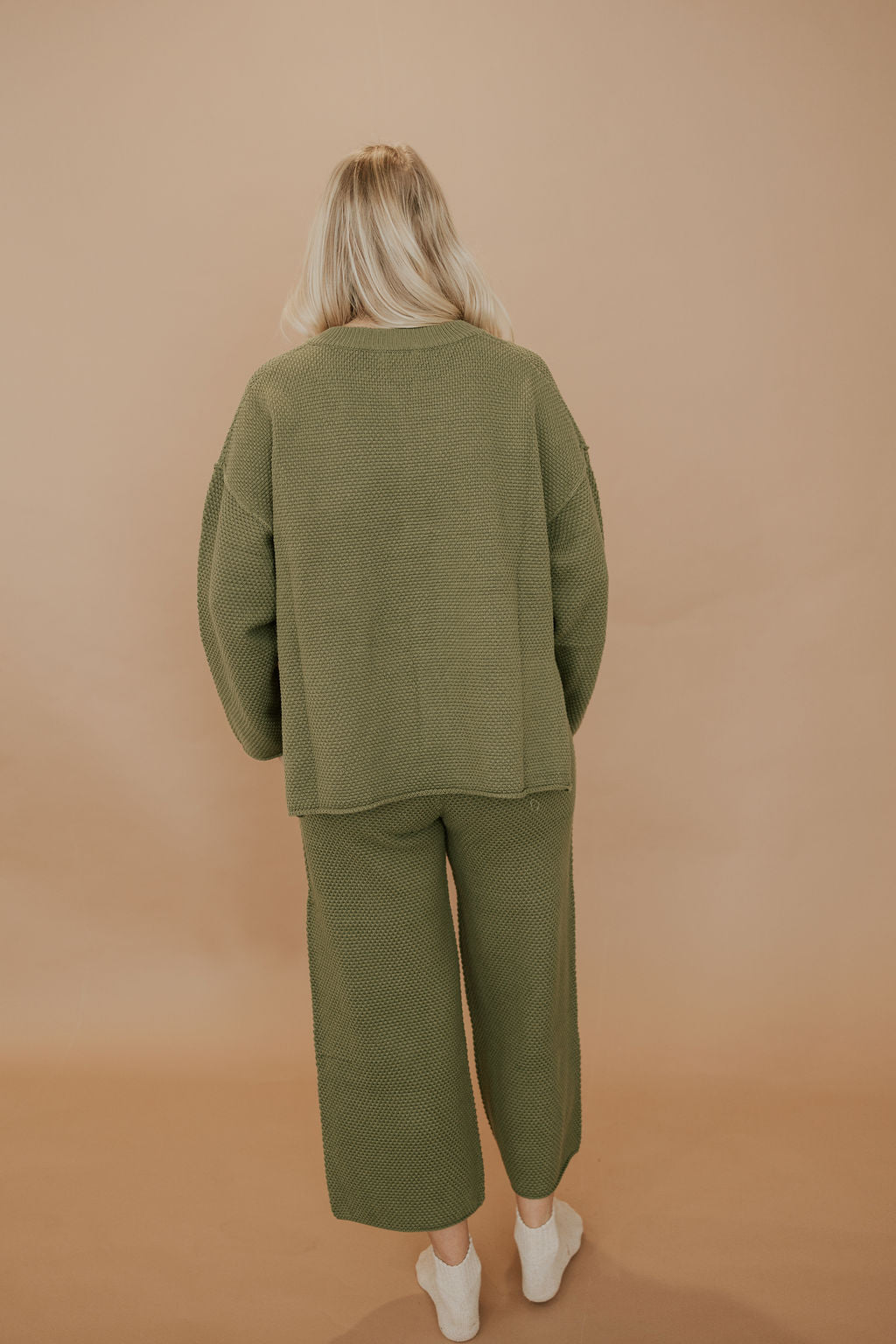PALMER SWEATER SET - PINE GREEN - BOTTOMS