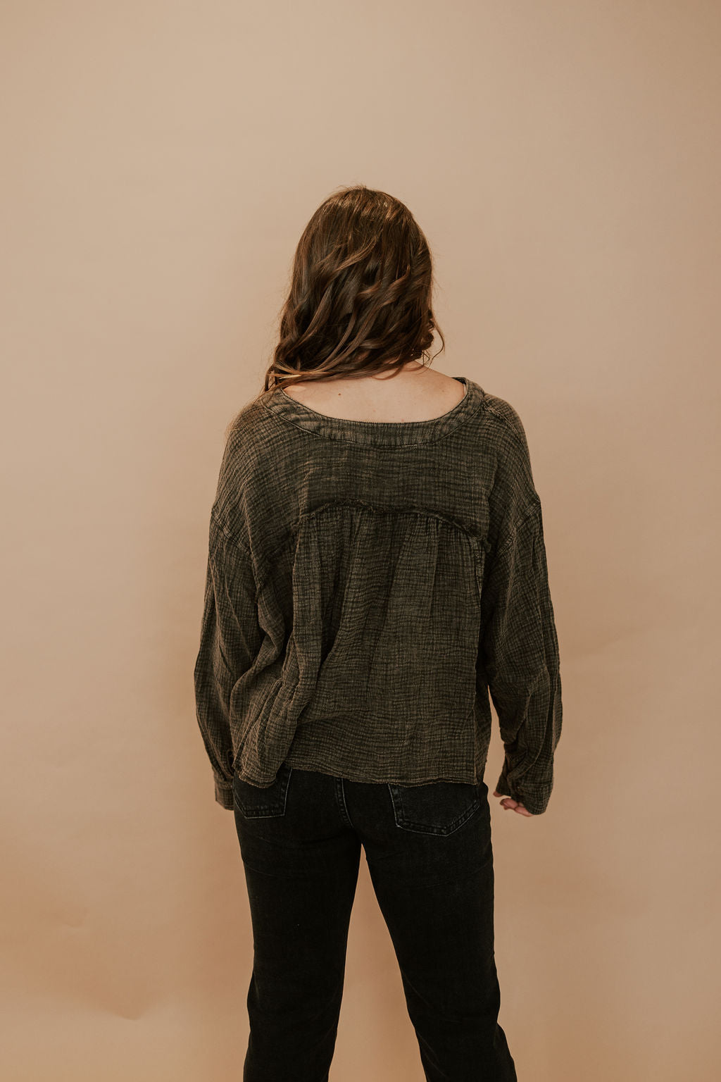 BENTON BUTTON UP - TOP