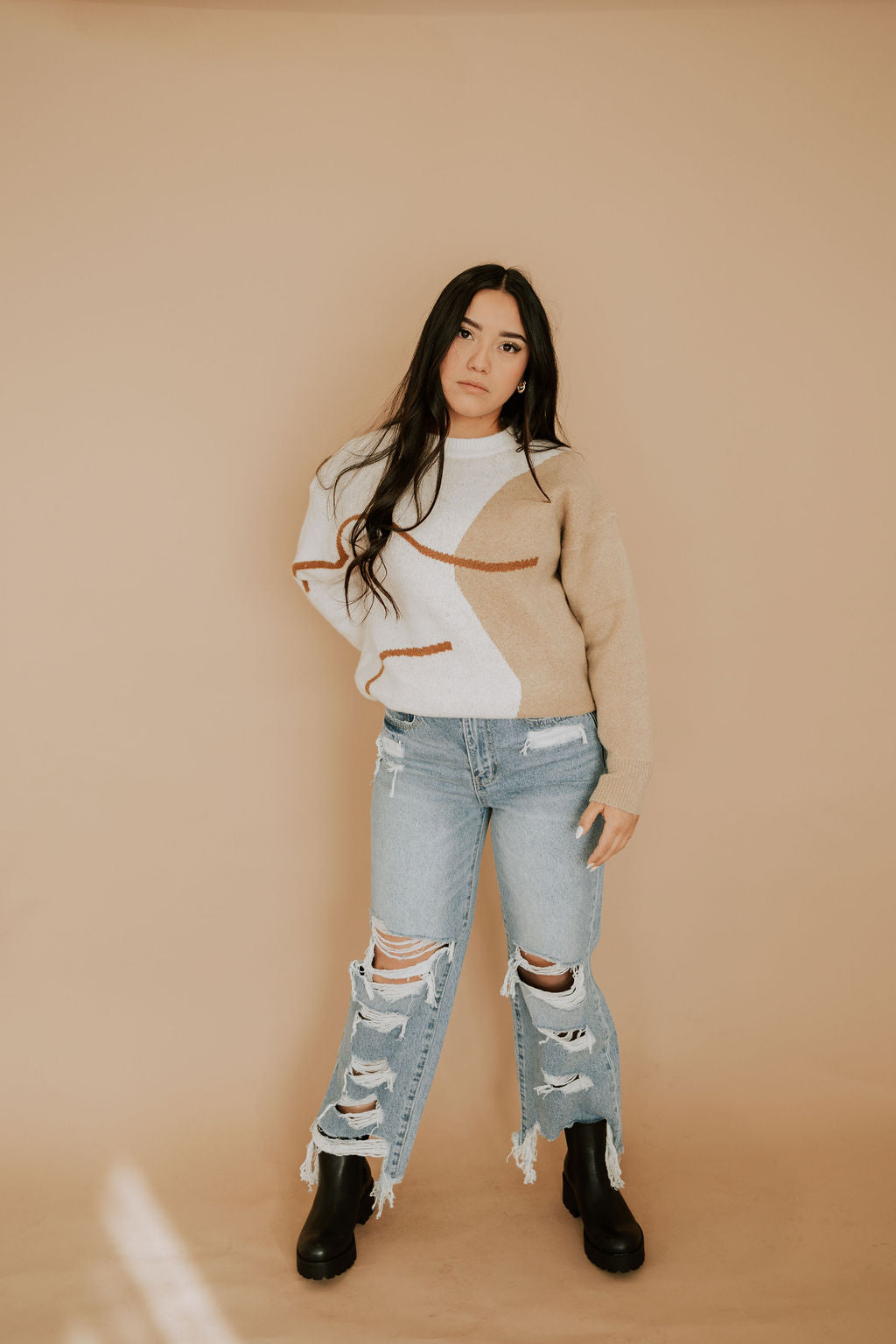 WESTERN SAND SWEATER
