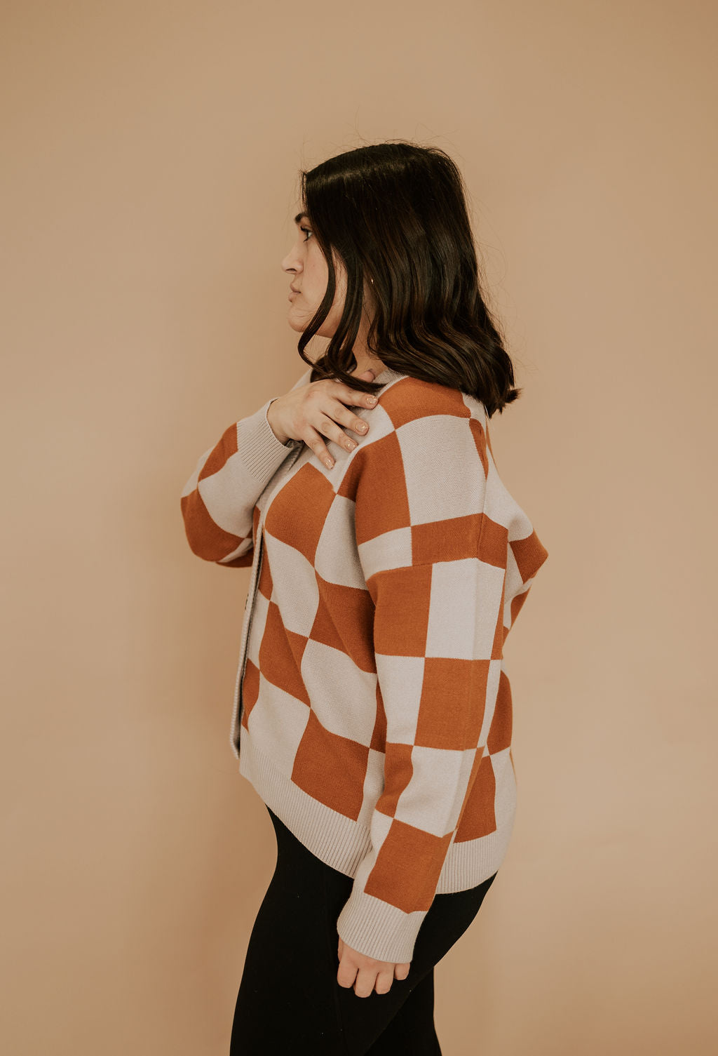 CHECKERED PAST - CARDIGAN