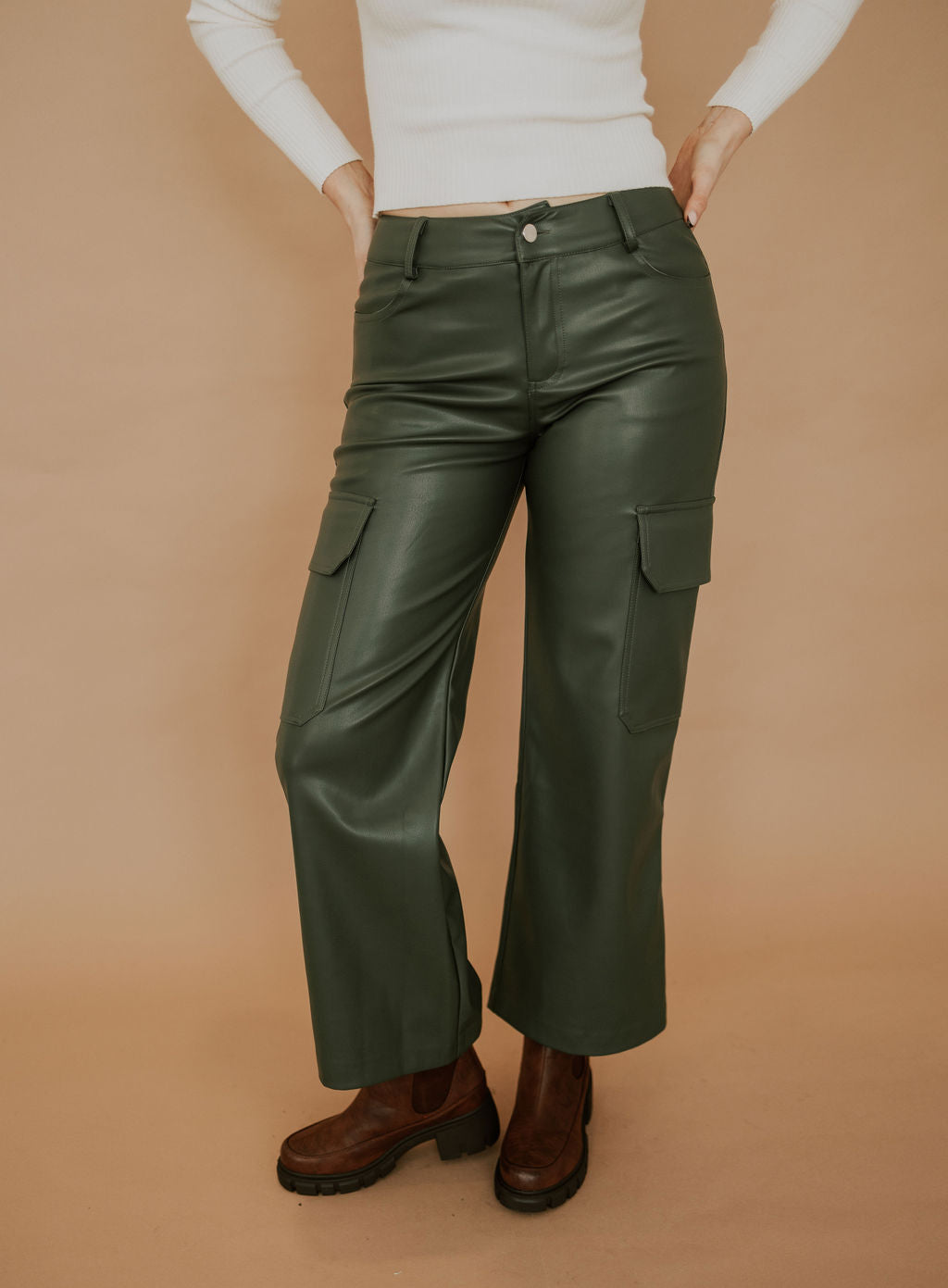 JUNIPER LEATHER PANTS - FINAL SALE