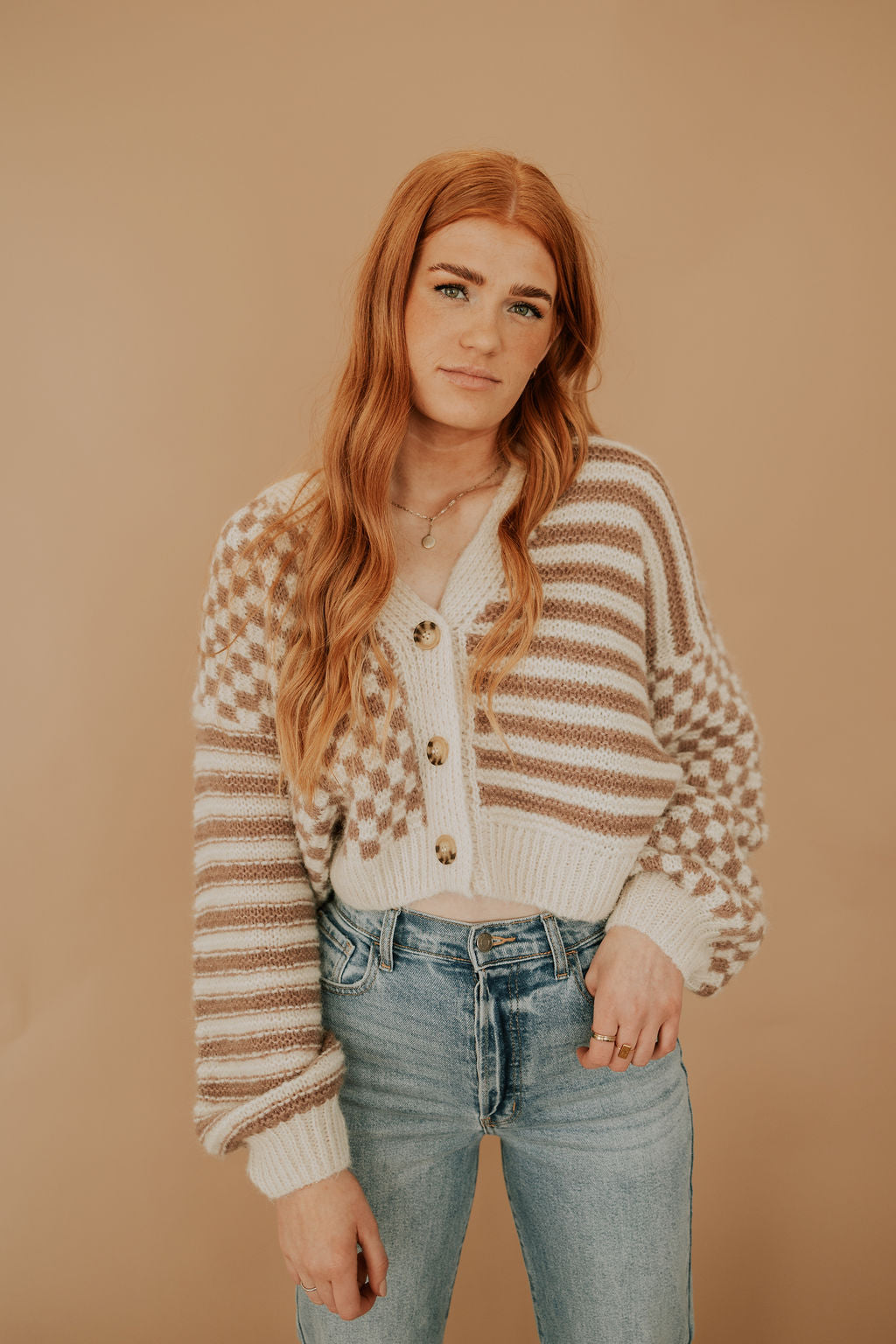 BECKY BEIGE - CARDIGAN