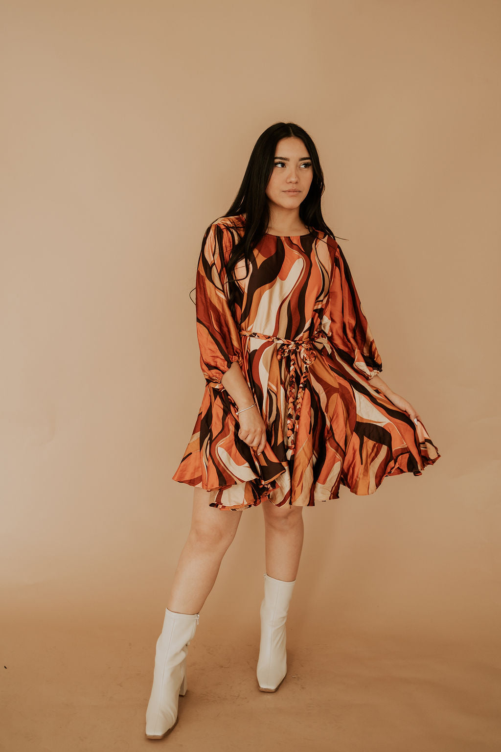UR GROOVY MINI DRESS - FINAL SALE