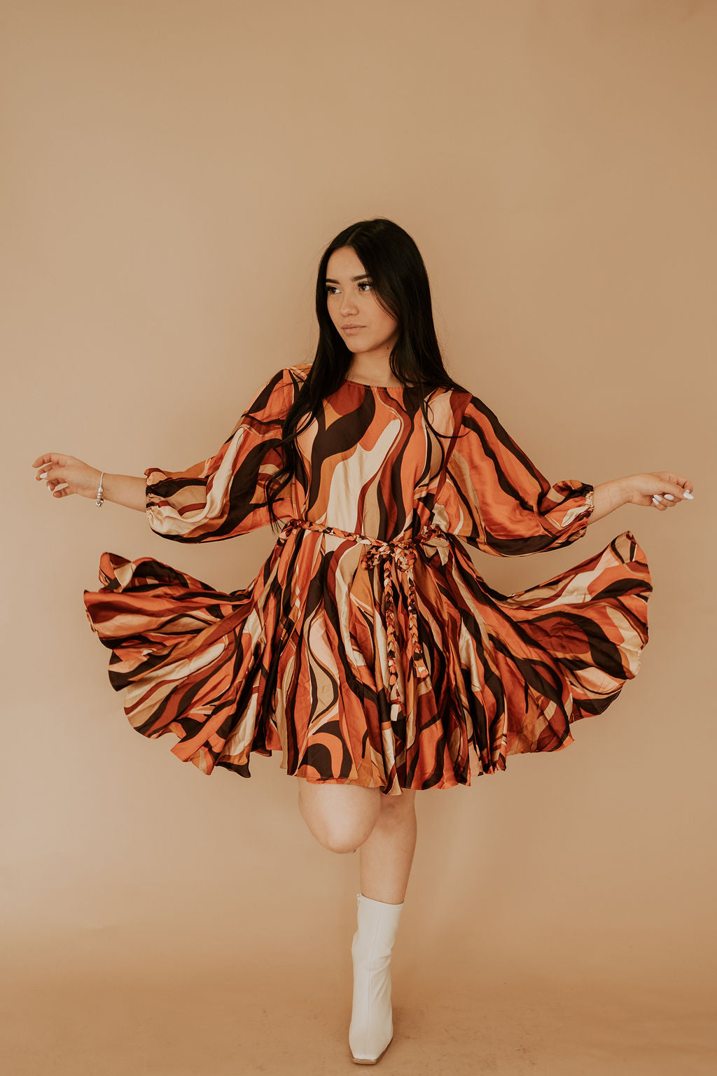 UR GROOVY MINI DRESS - FINAL SALE