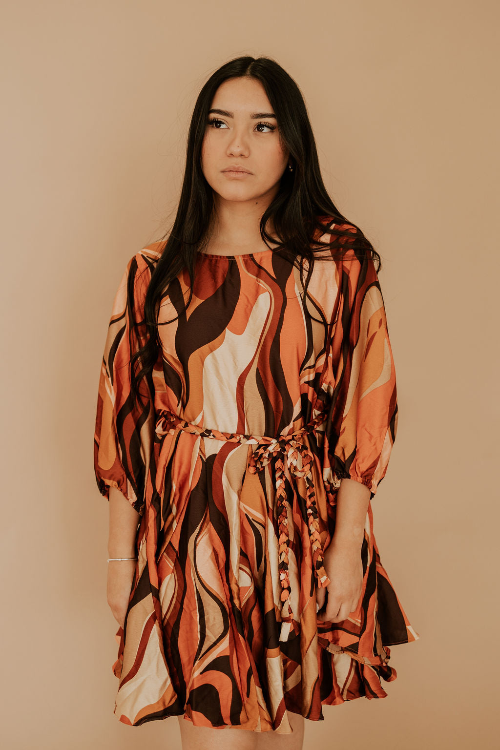 UR GROOVY MINI DRESS - FINAL SALE