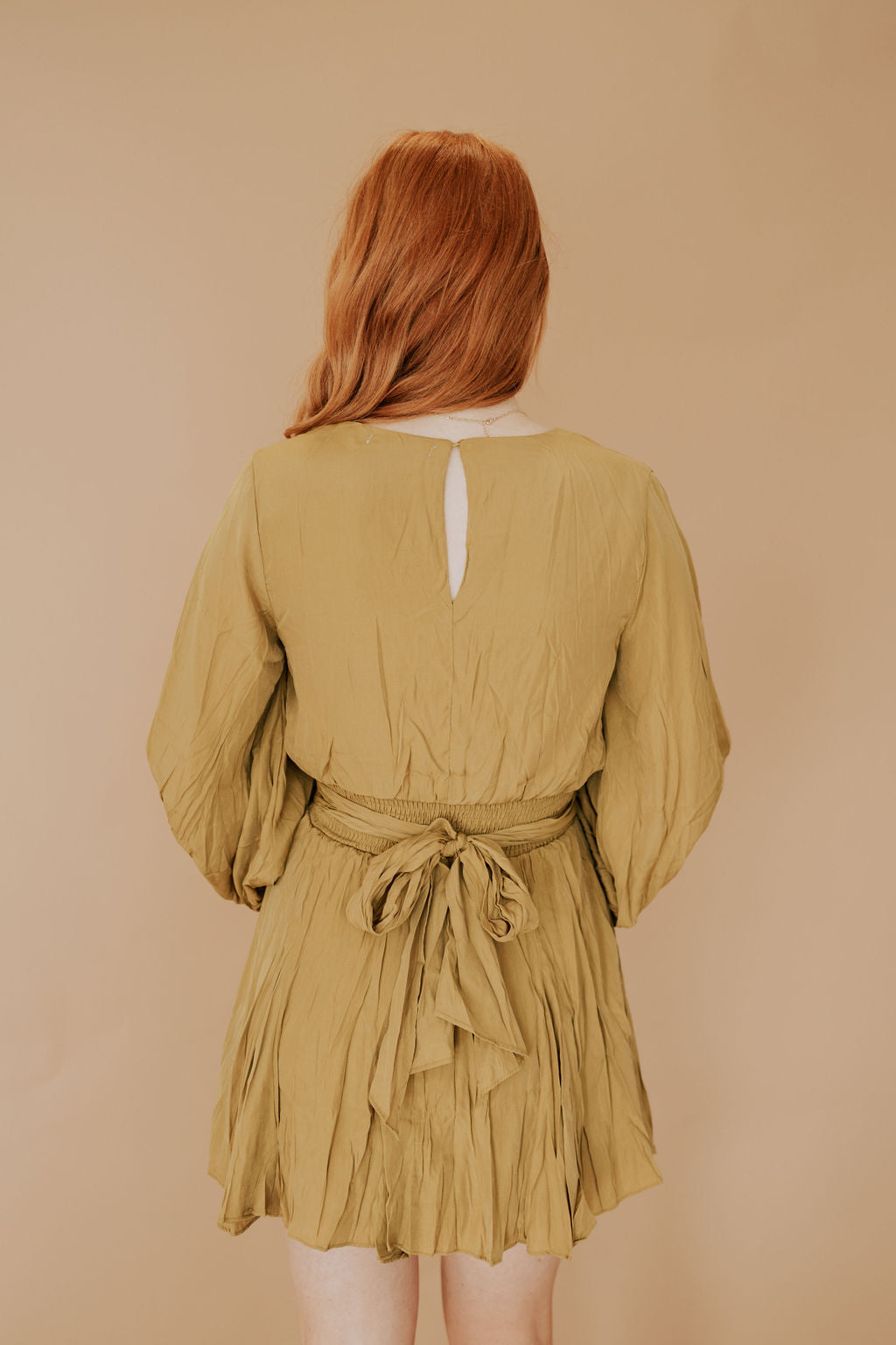 CLEO RUCHED WAIST - MINI DRESS