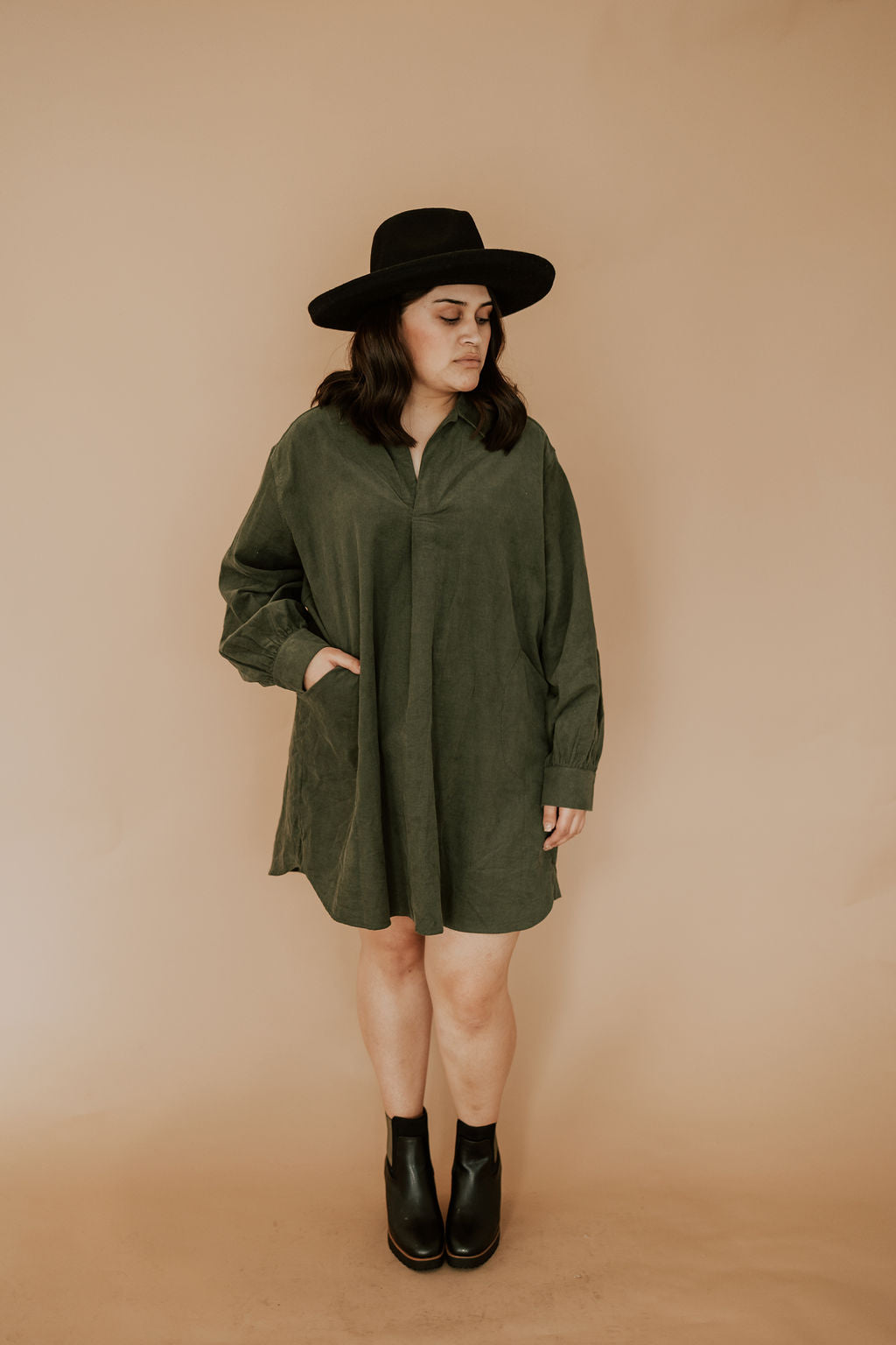 LEAVES THAT ARE GREEN - MINI DRESS