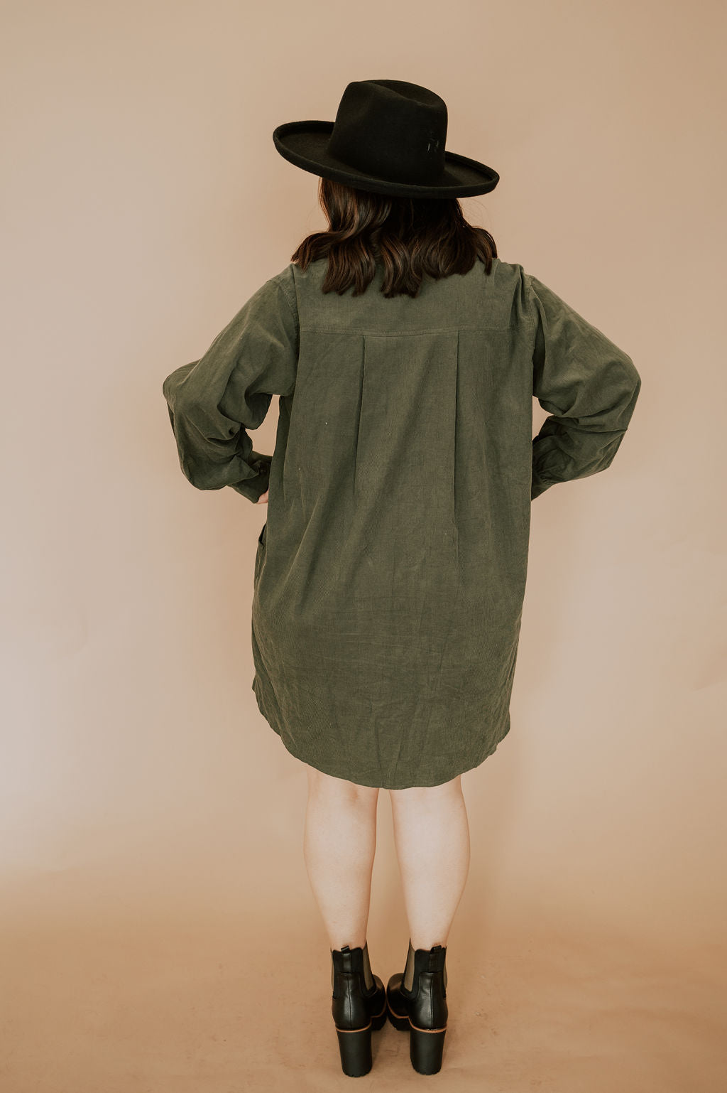 LEAVES THAT ARE GREEN - MINI DRESS