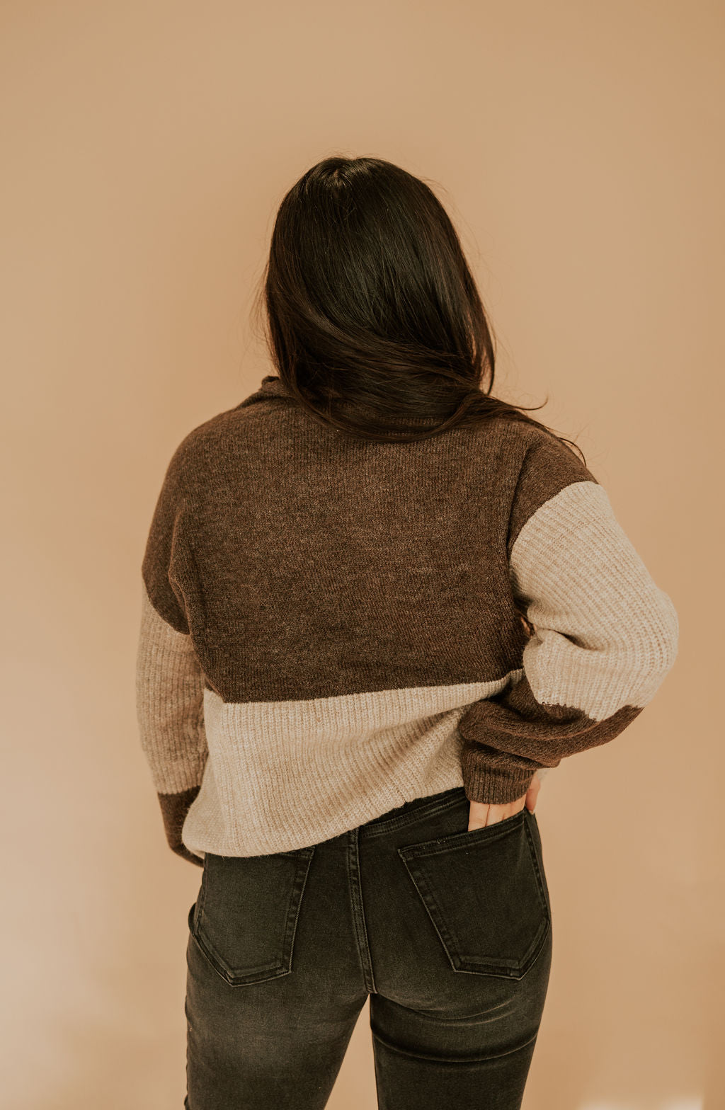 MONOCHROMATIC MOCHA- SWEATER
