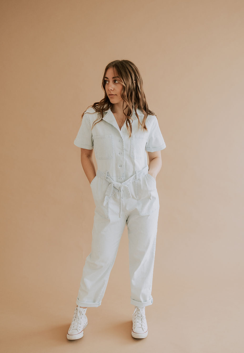 JOJO JUMPSUIT - SKY BLUE